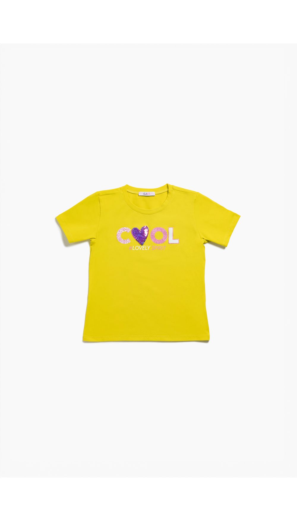 Blusa manga corta de niña con estampado