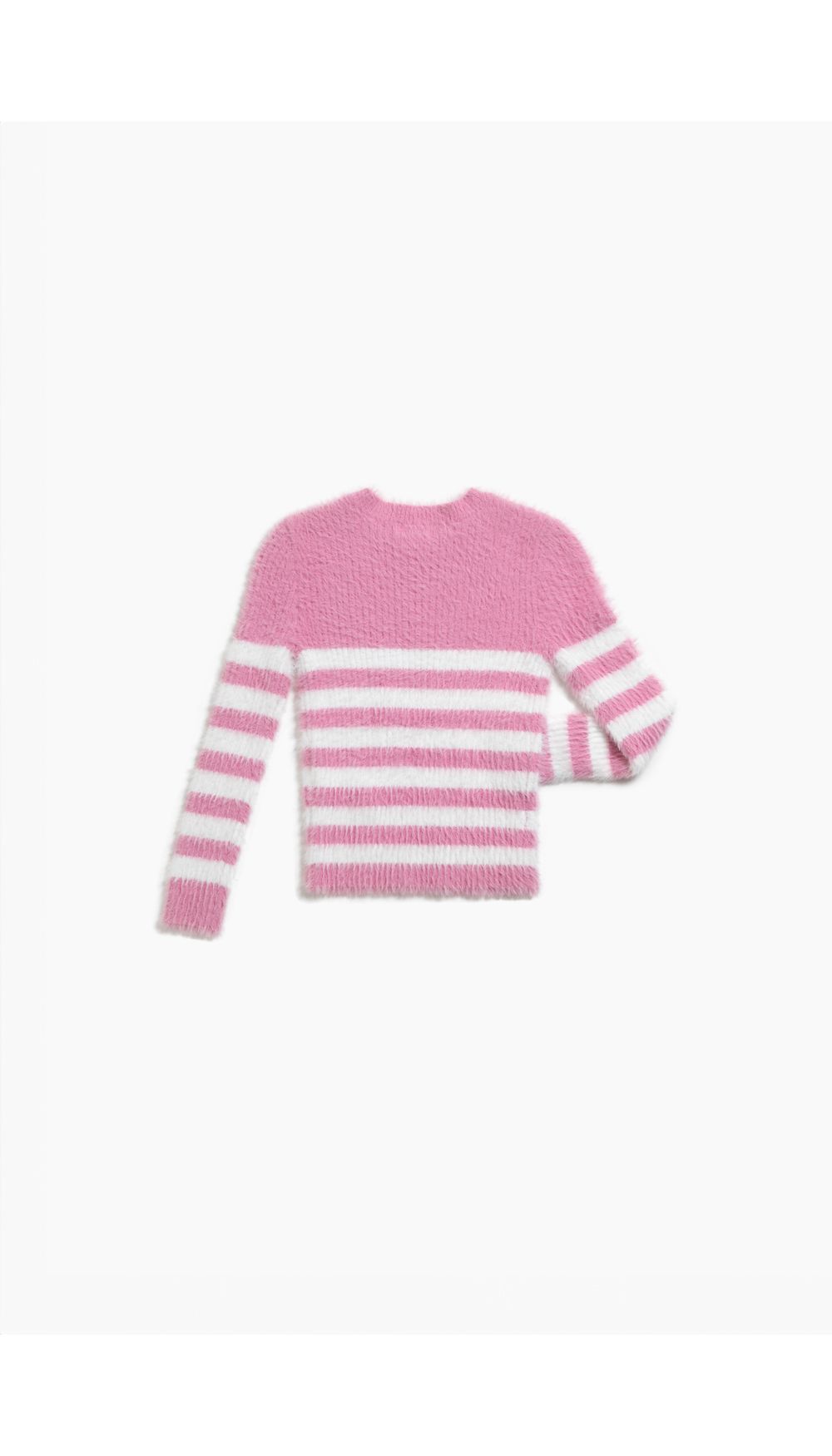 Buzo efecto peluche para kids de rayas