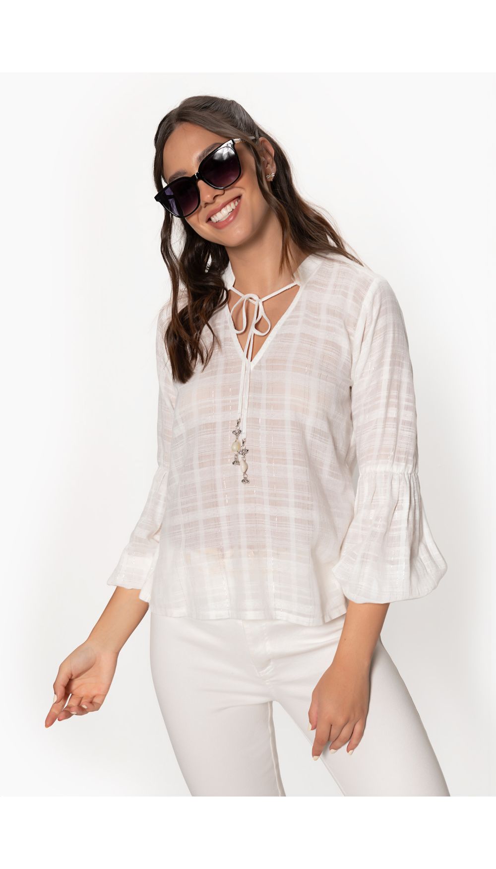 Blusa para mujer manga larga