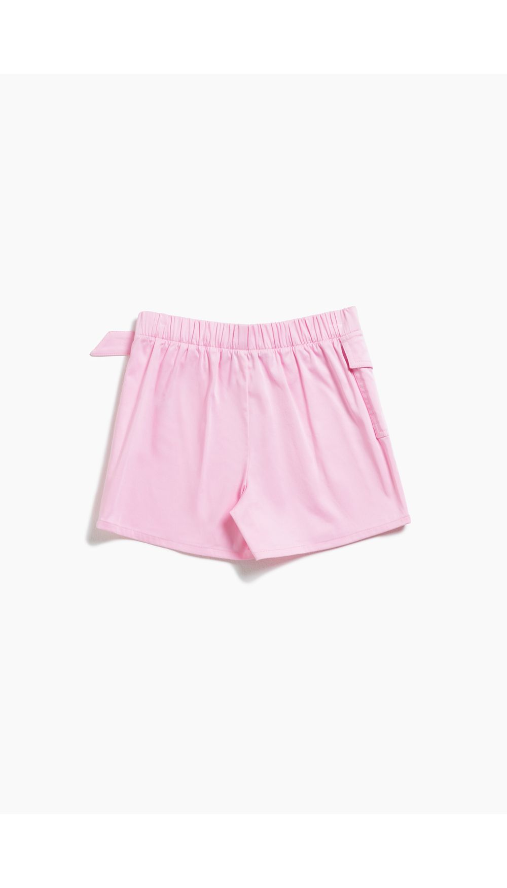 Falda short para niña estilo cargo