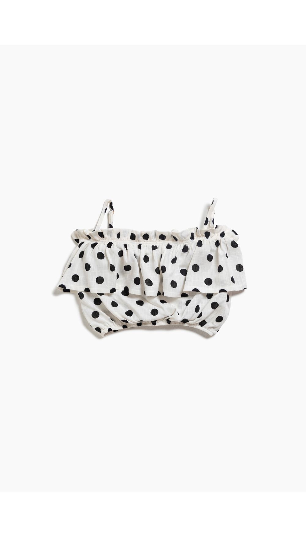 Blusa niña de tiras  con boleros