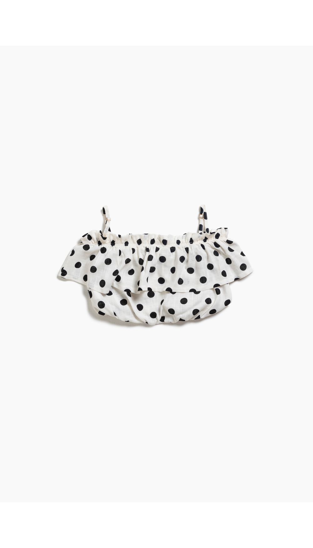 Blusa niña de tiras  con boleros