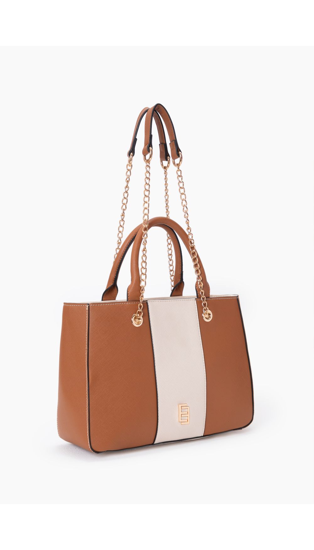 Bolso híbrido con logo frontal