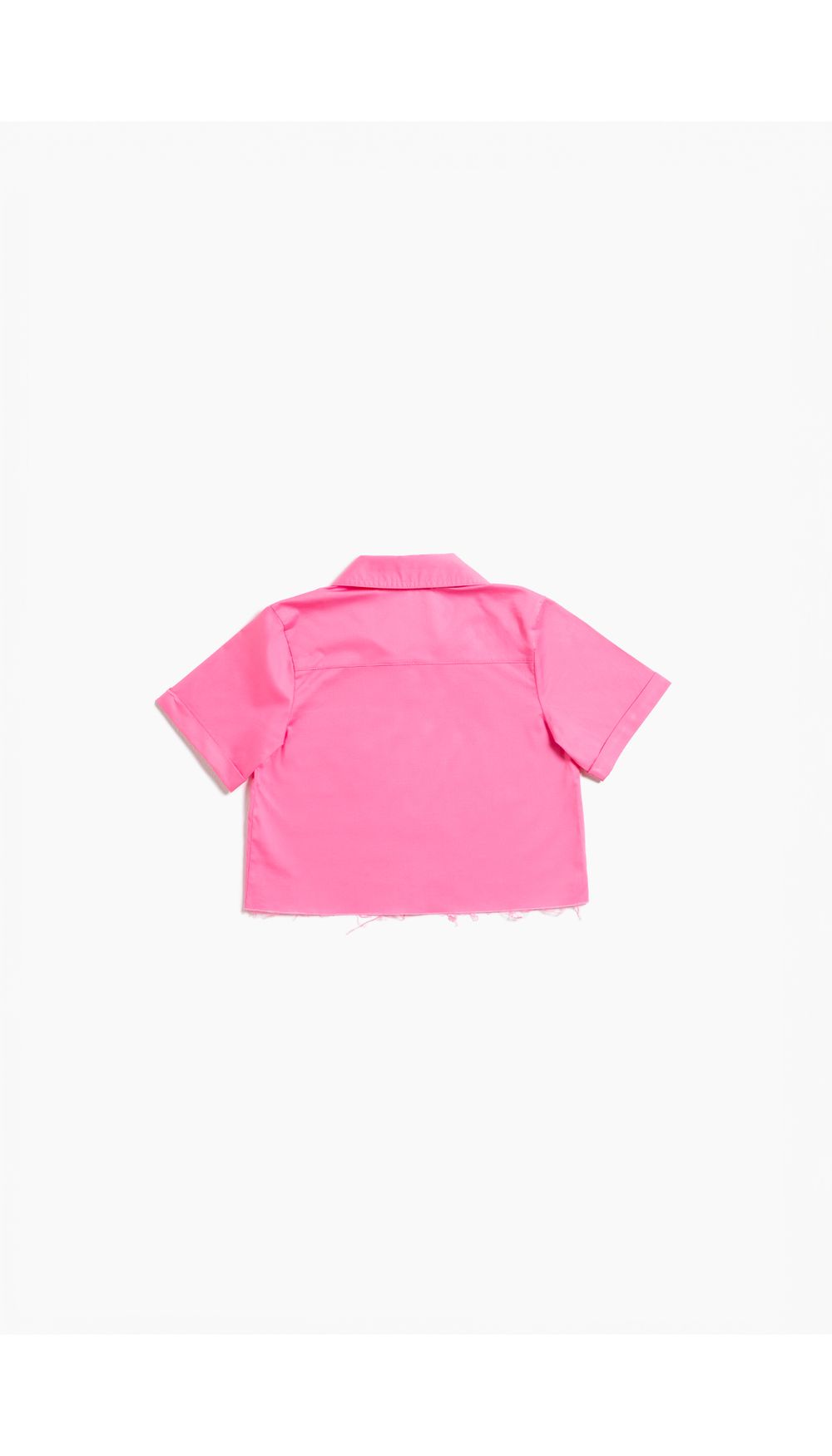 Blusa camisera para niña manga corta box
