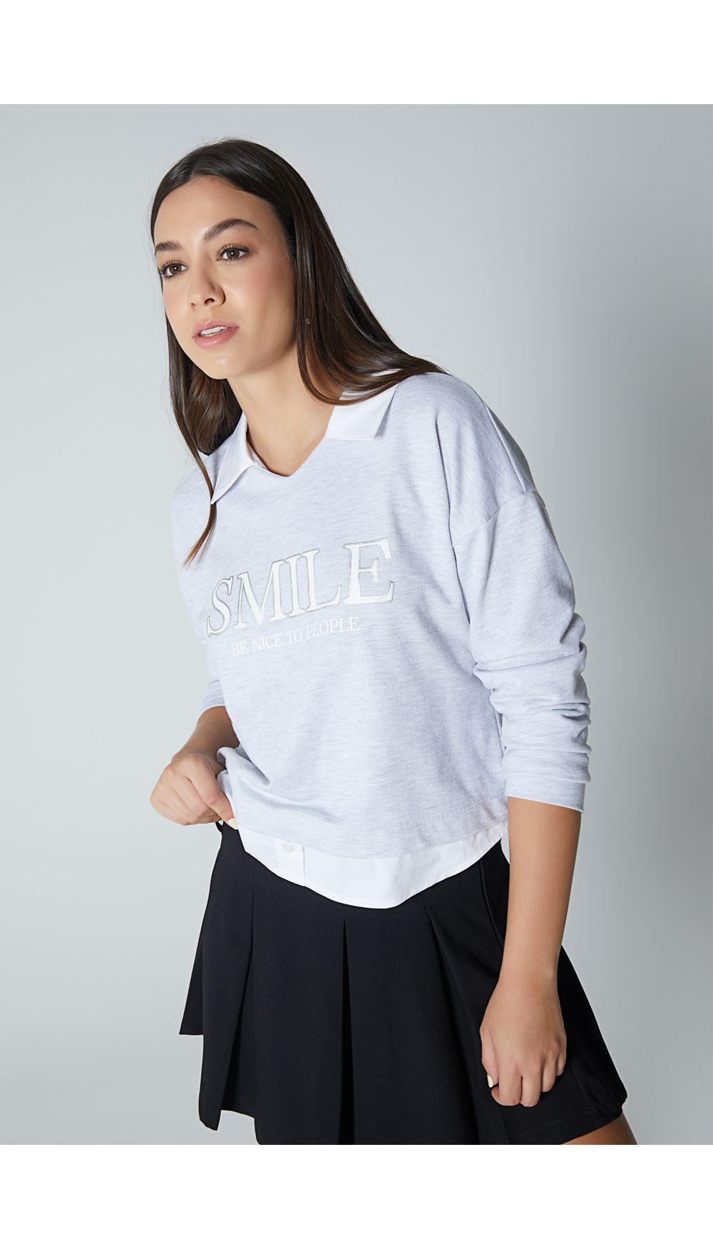 Blusa para mujer manga larga