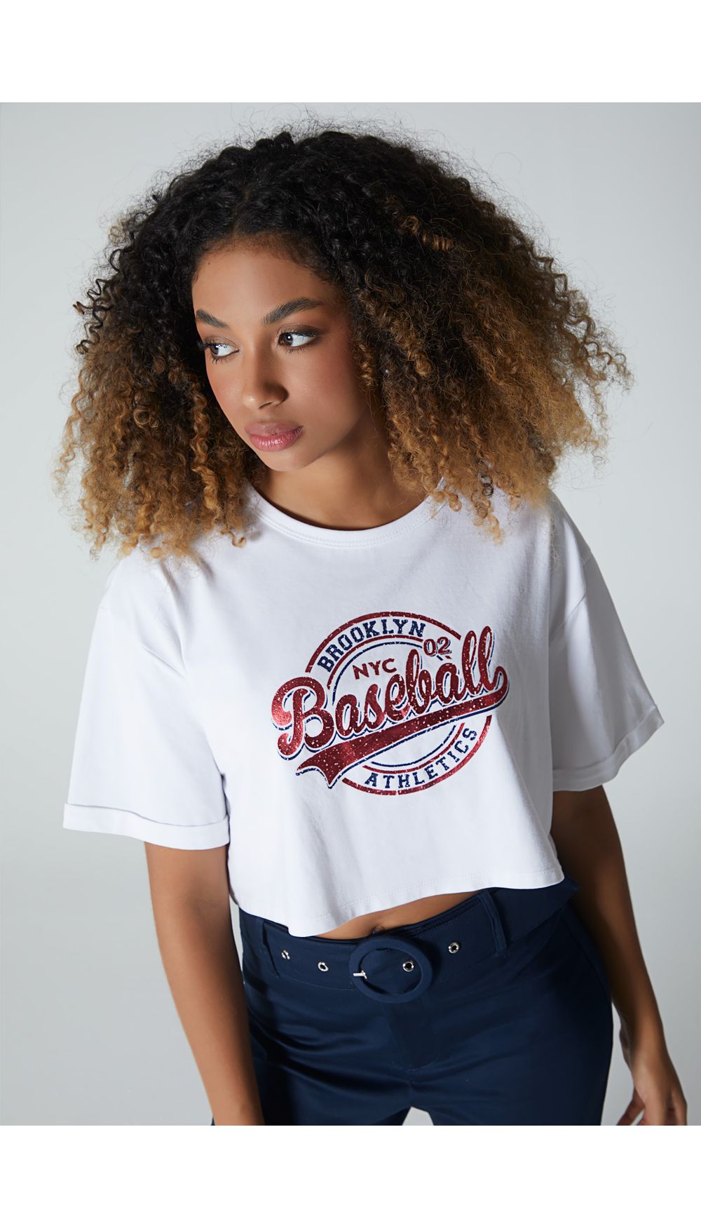 Camiseta  estampada para mujer