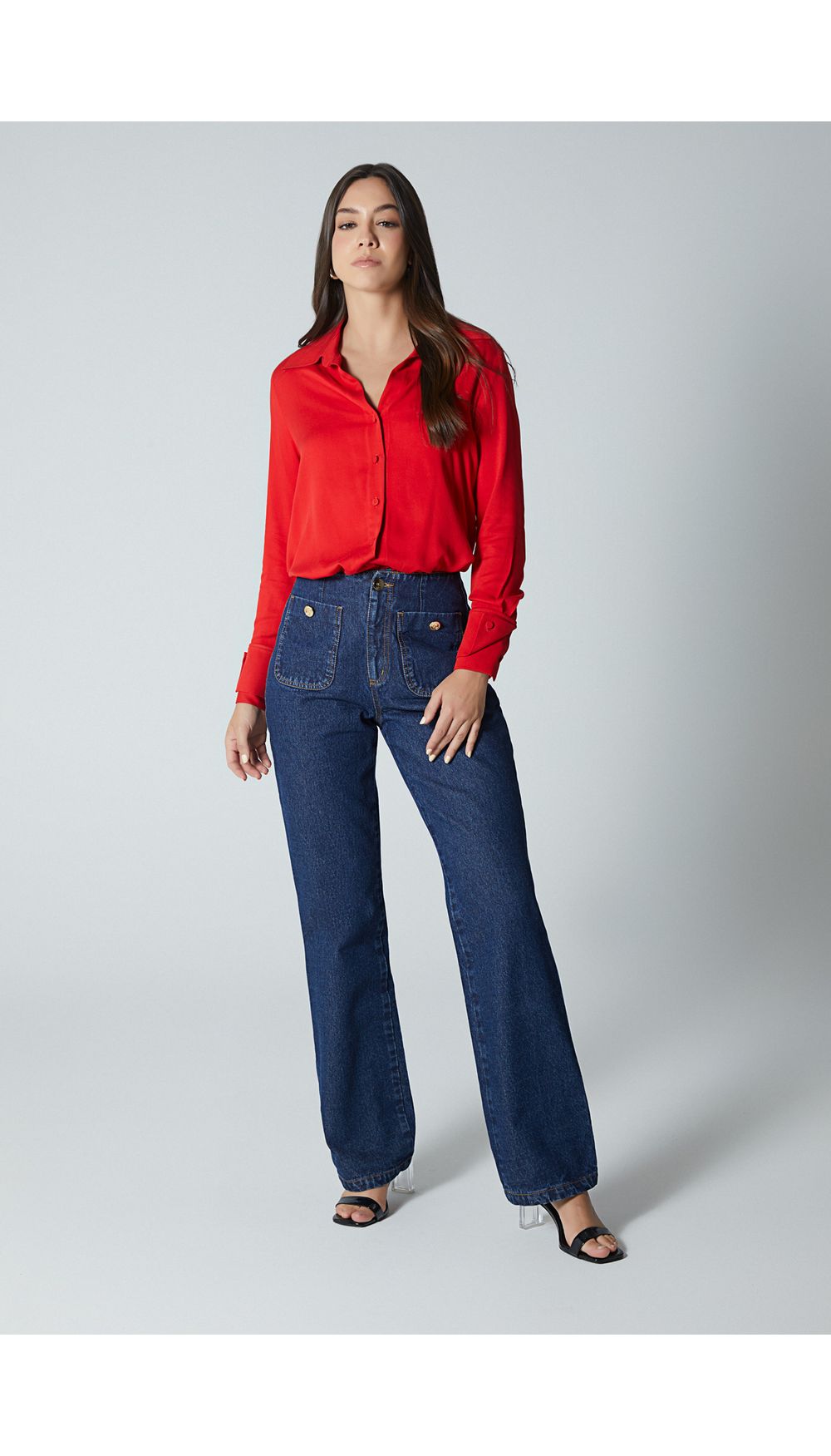 Camisera para mujer manga larga