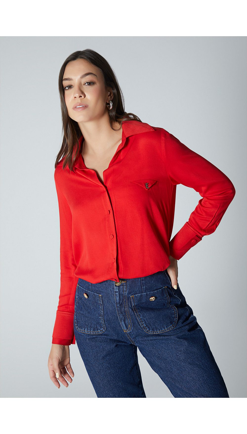 Camisera para mujer manga larga