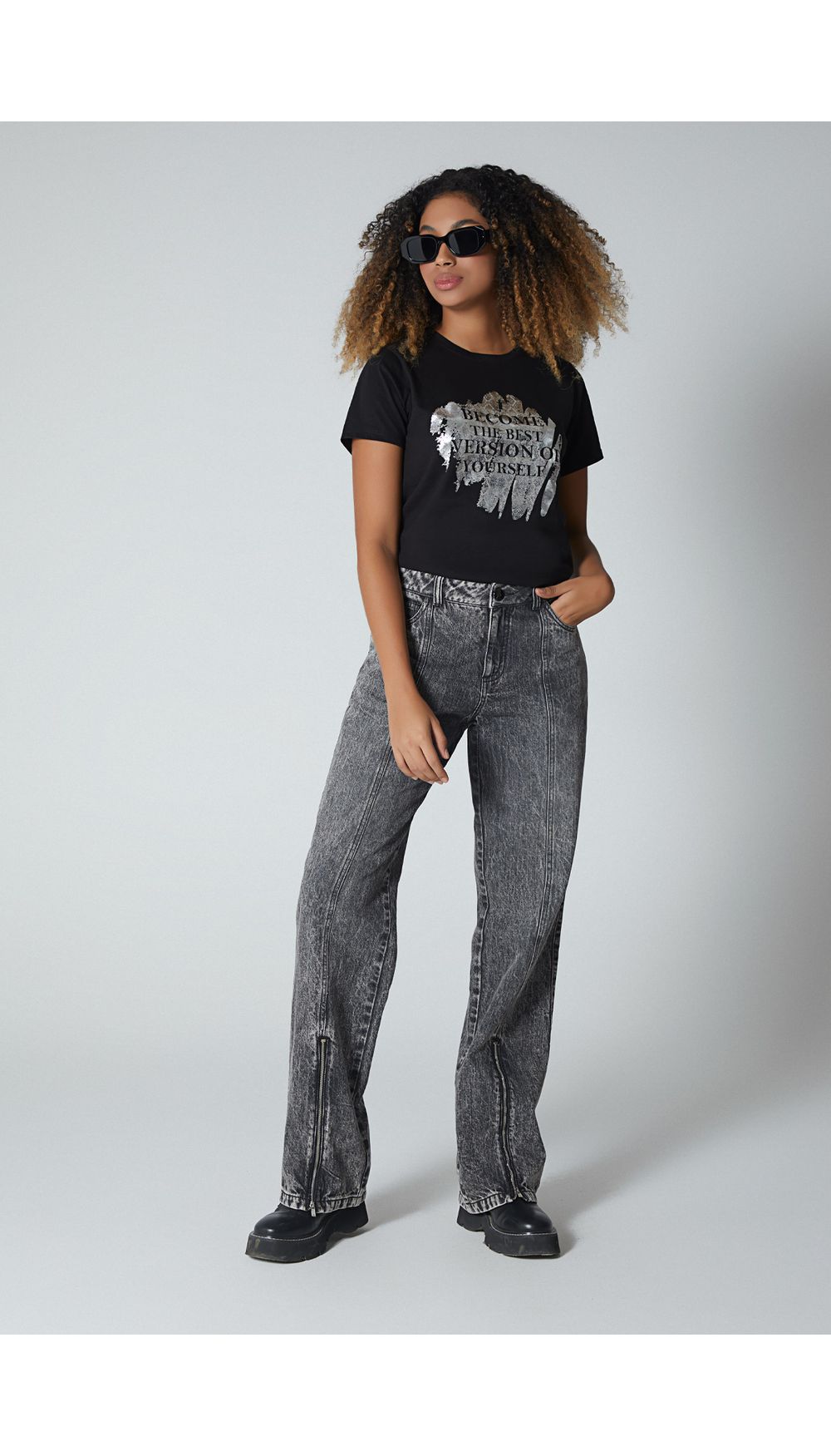 Camiseta para mujer estampada de precio