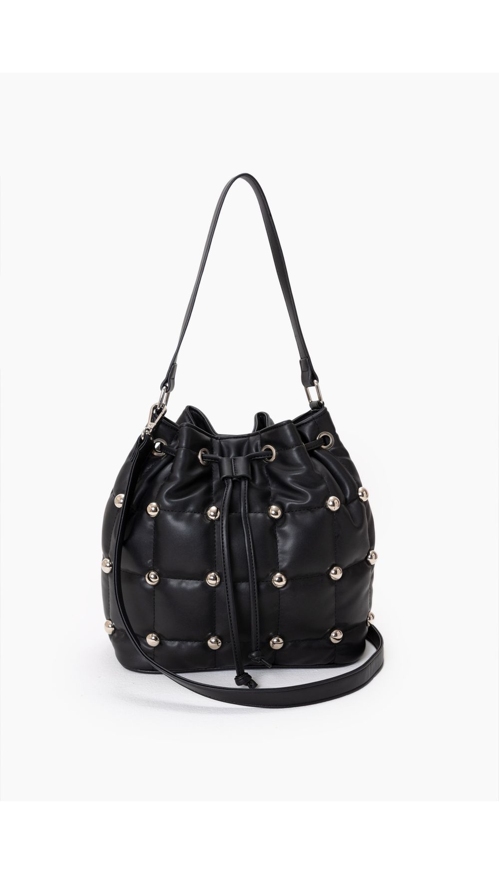 Bolso hombro bucket con insumos