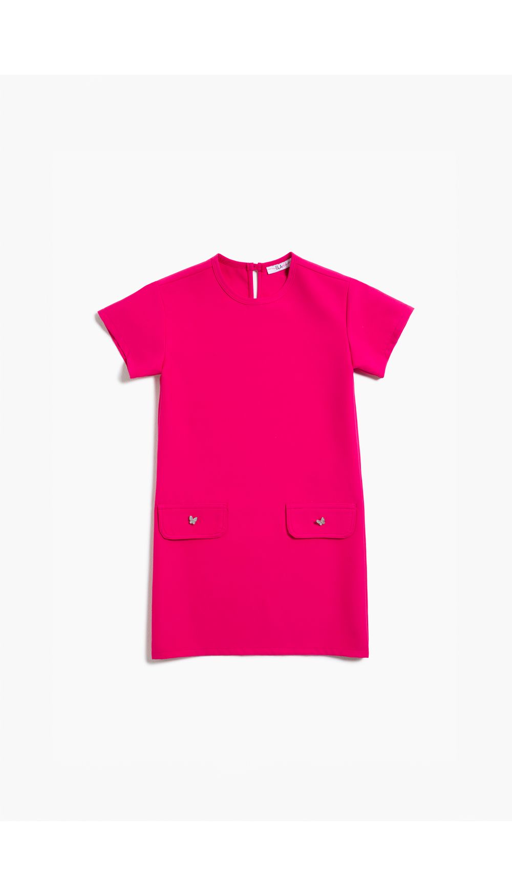 Vestido para niña corto manga corta