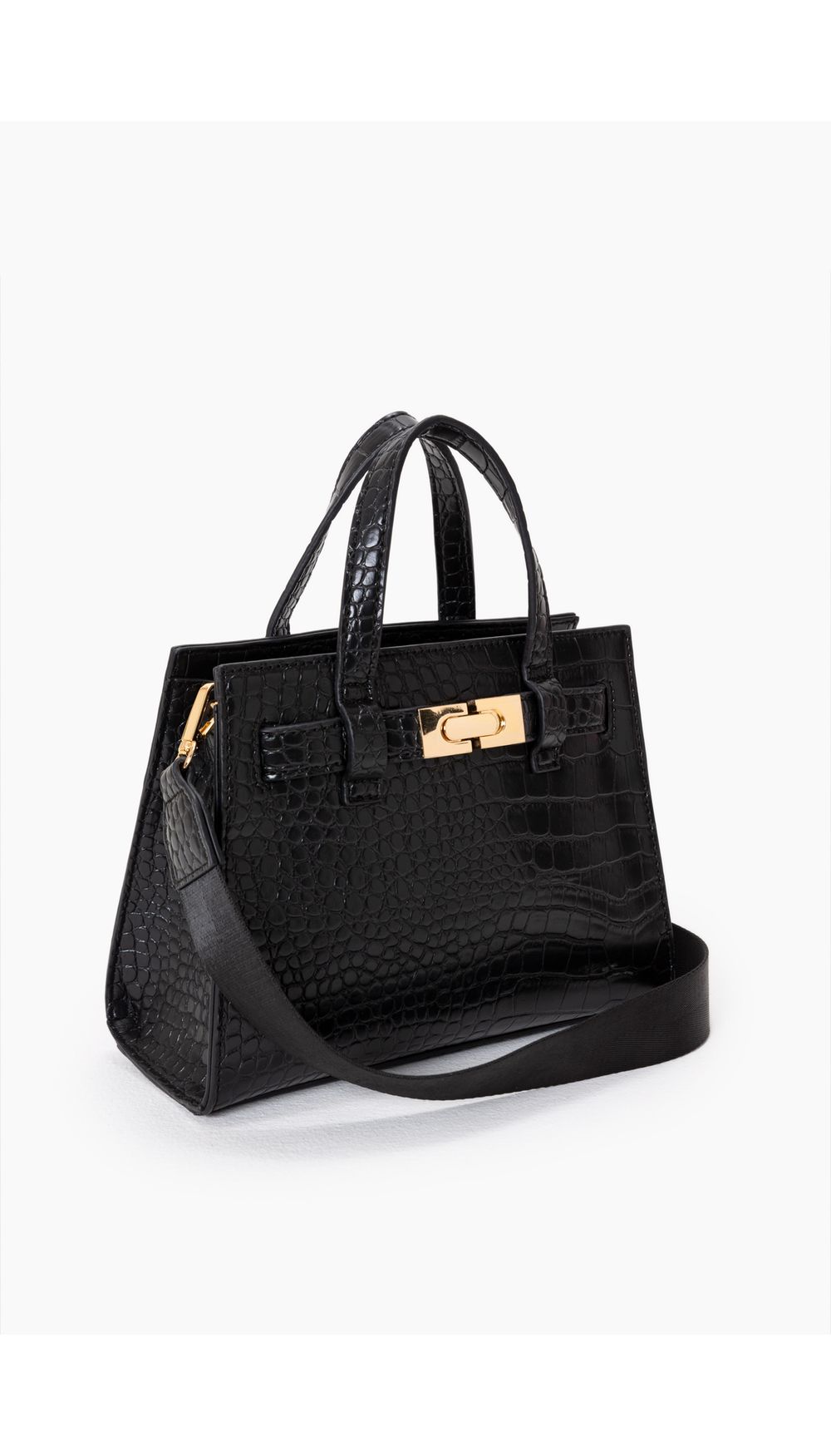 Bolso mano croco