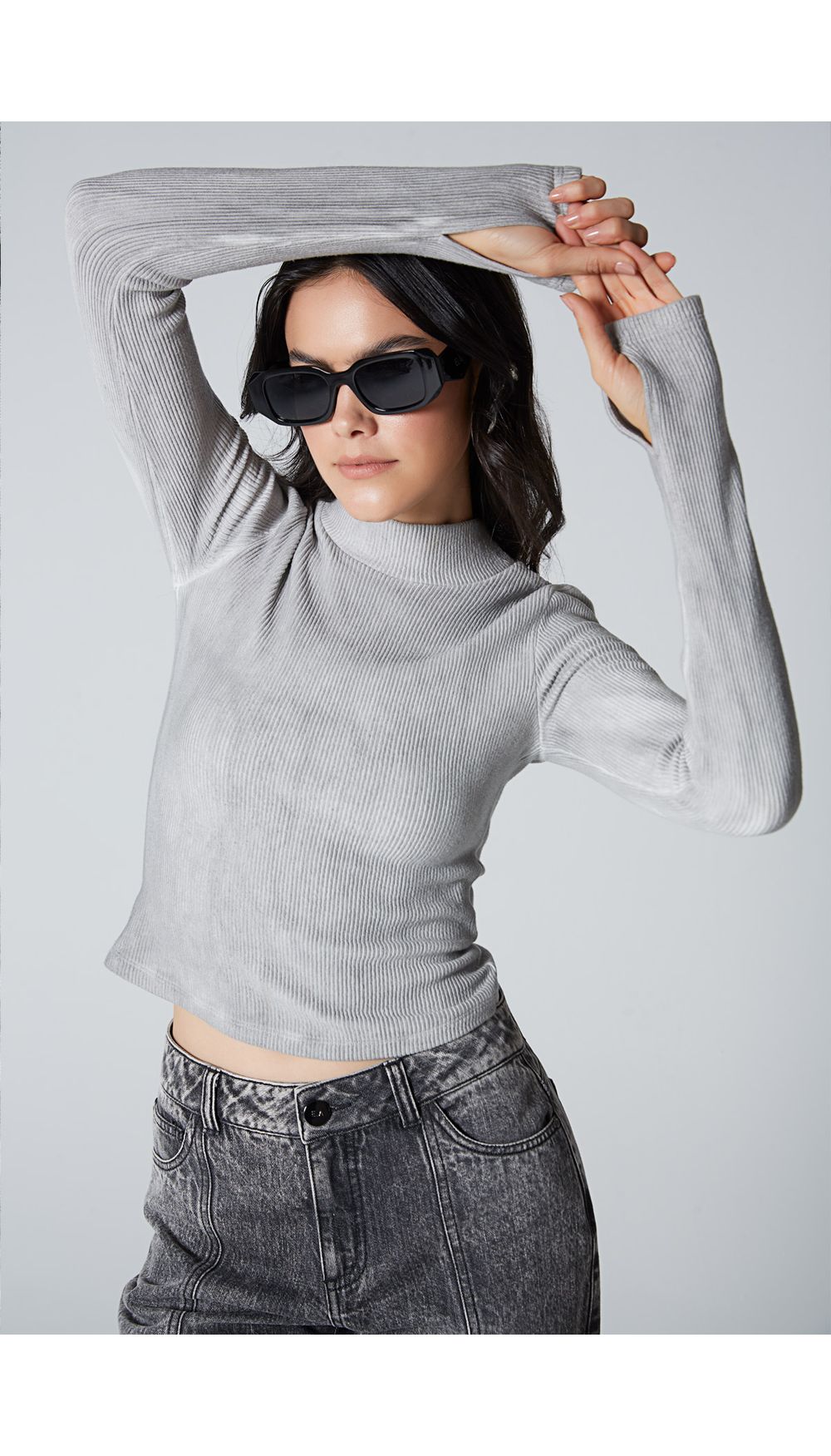 Blusa para mujer manga larga
