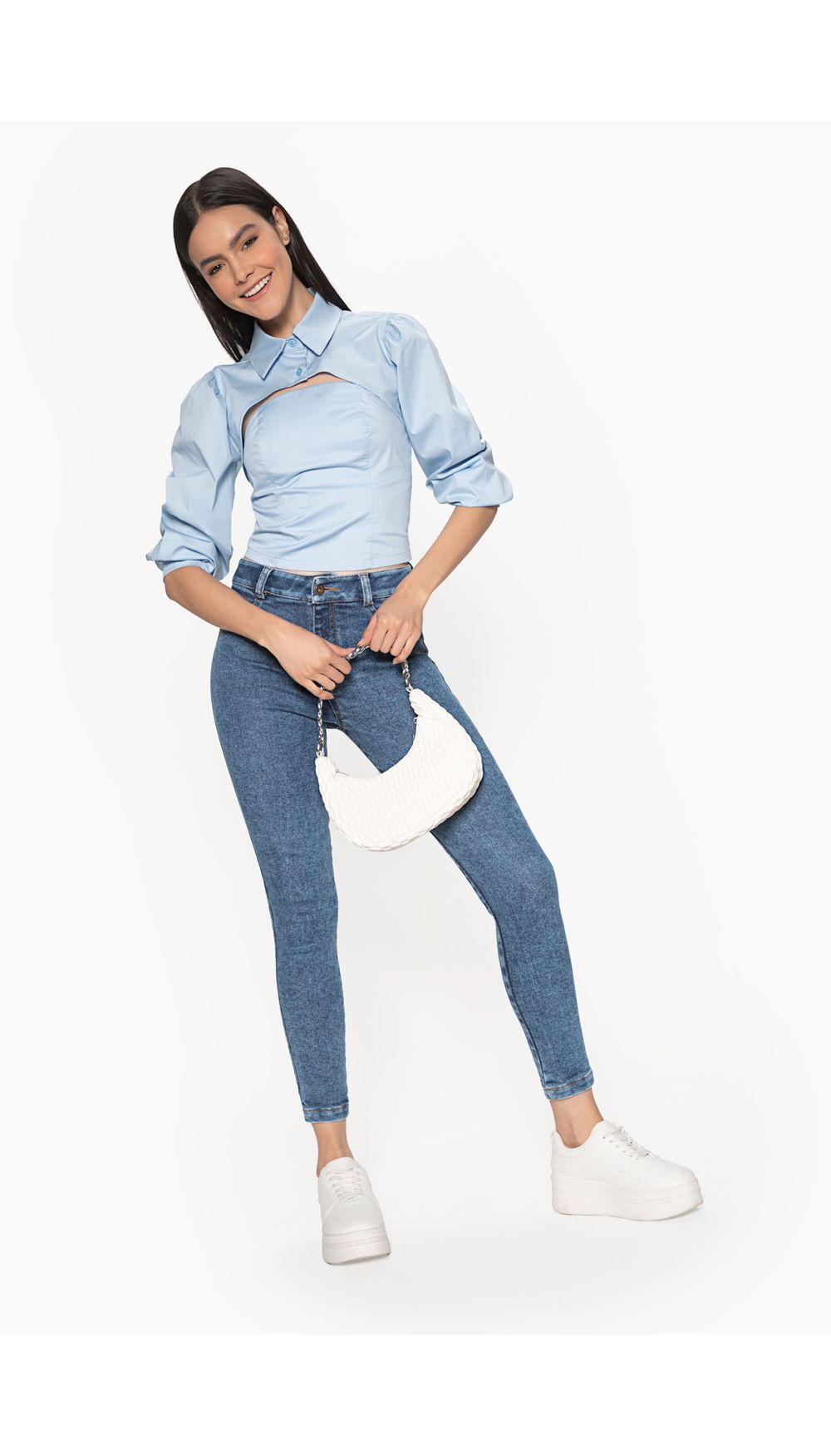 Blusa para mujer manga larga estilo mang