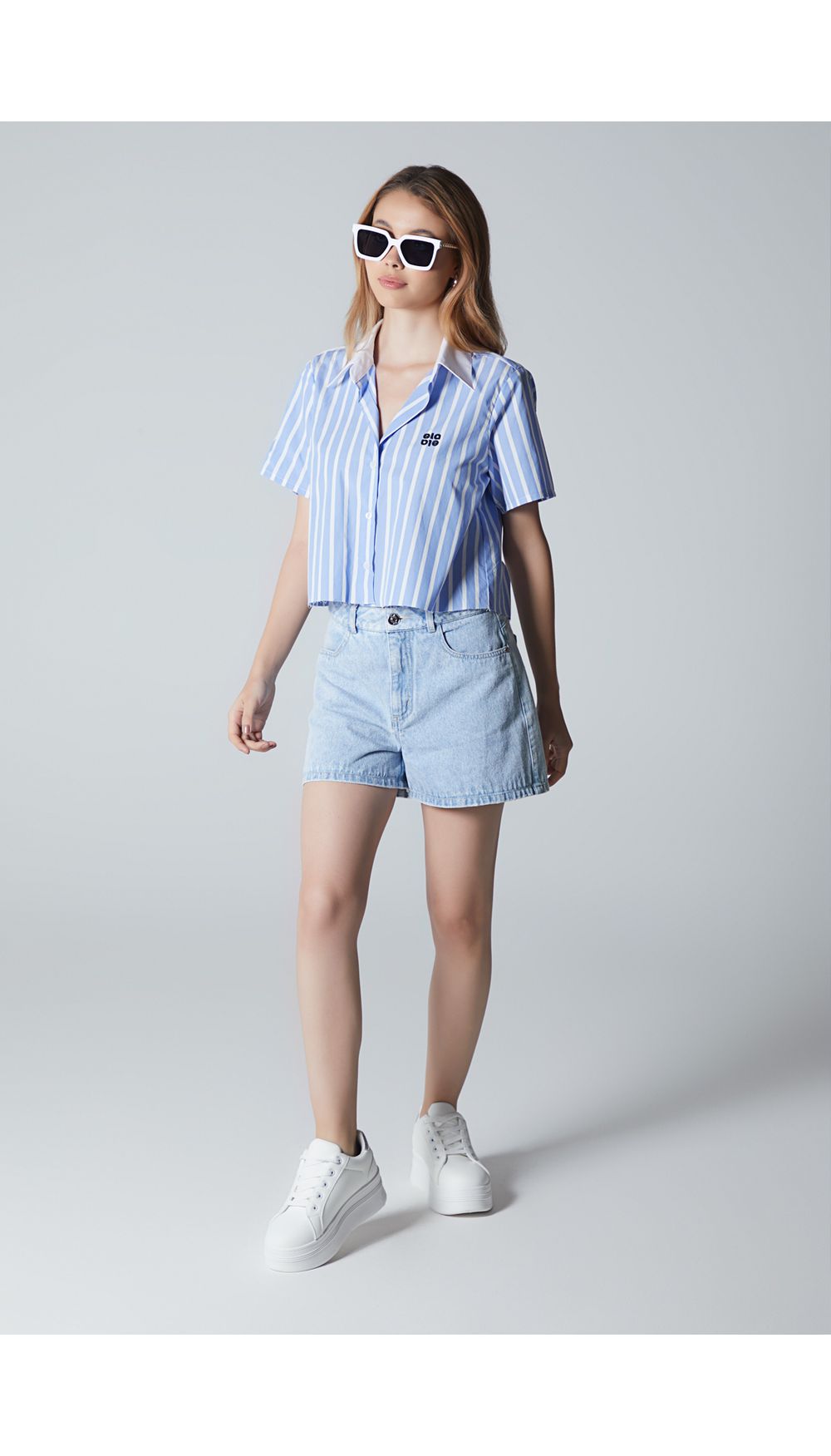 Short para mujer basico tiro alto