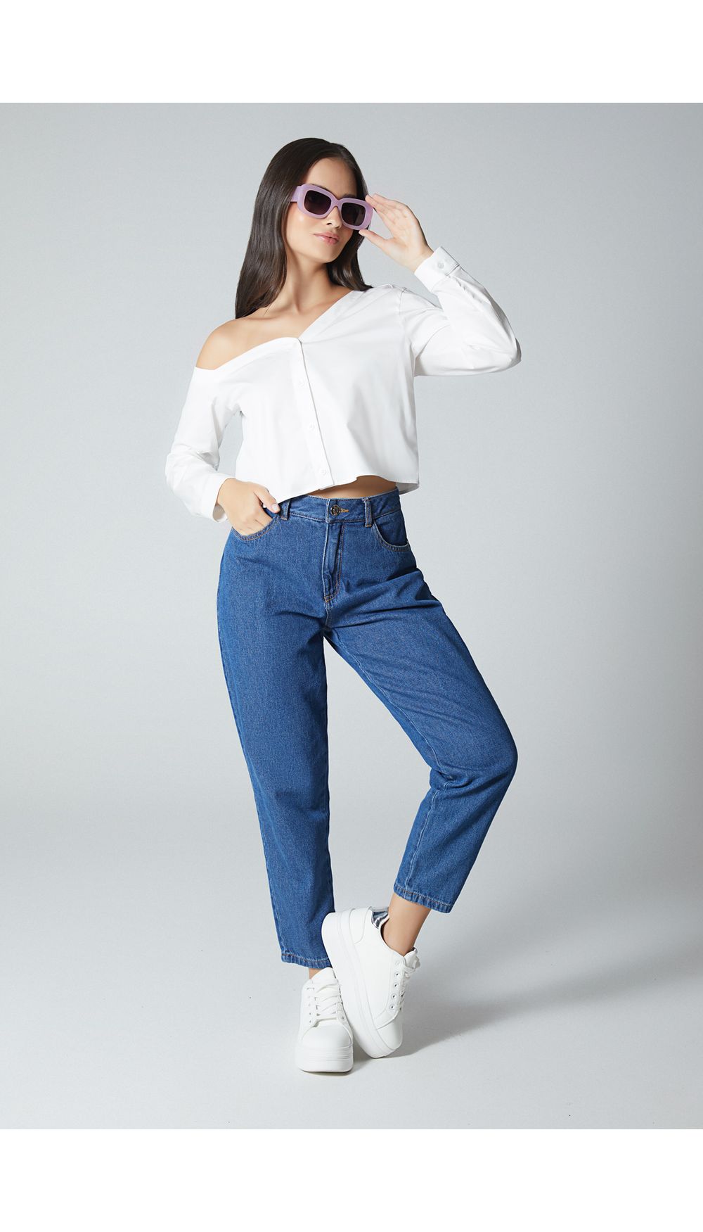 Blusa para mujer manga larga