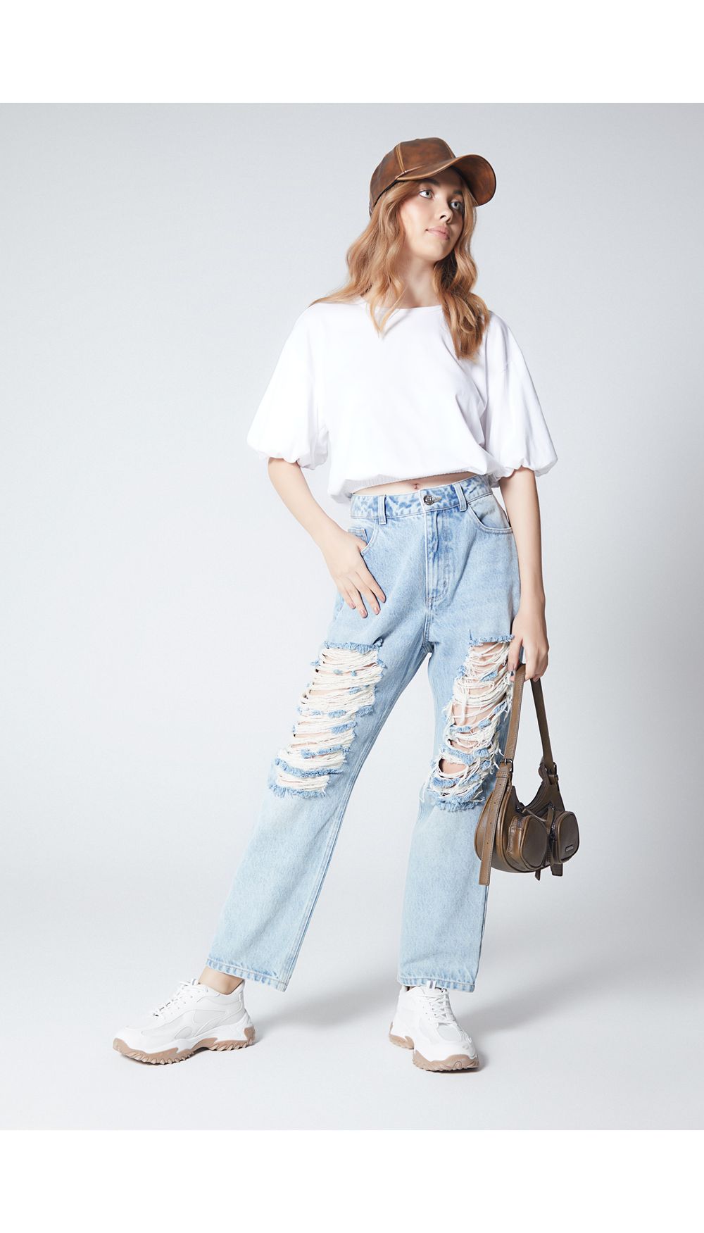 Jean mujer con rotos