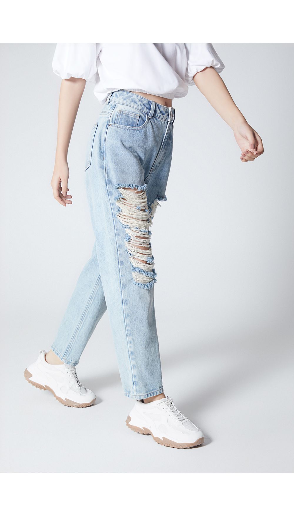 Jean mujer con rotos
