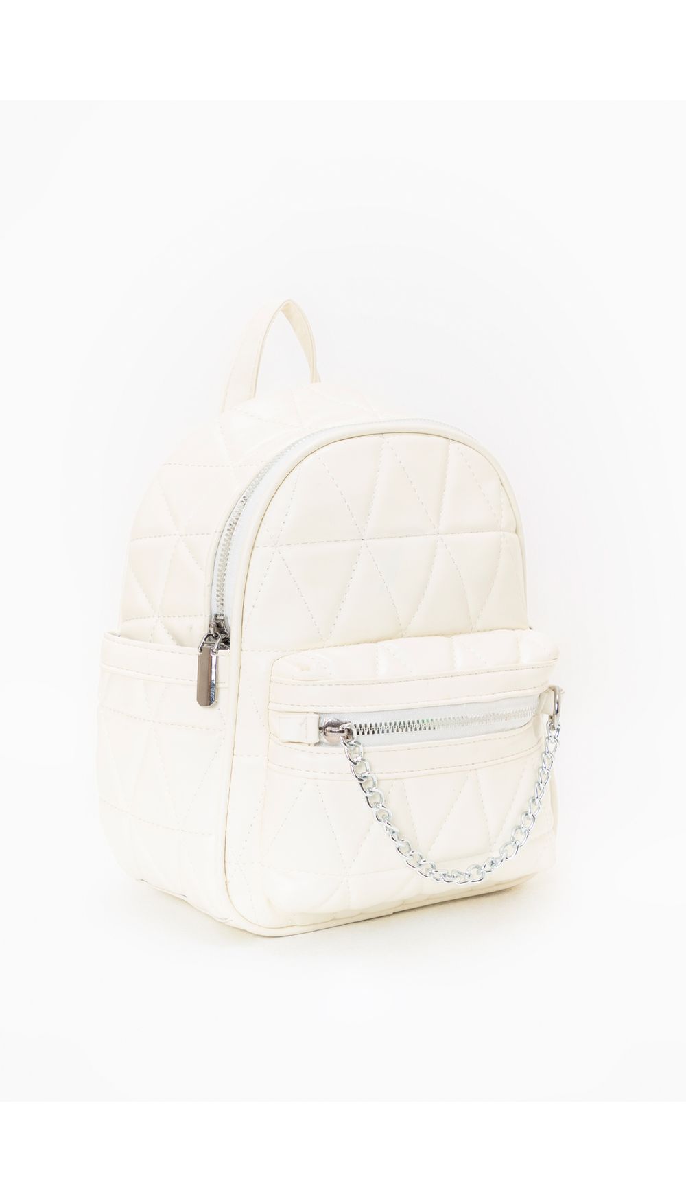 Morral acolchado pequeño con cadena