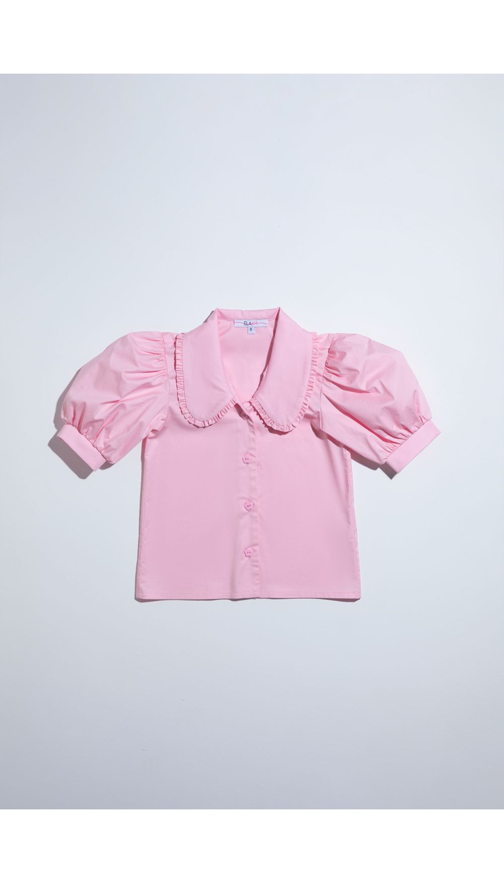 Blusa para niña manga corta