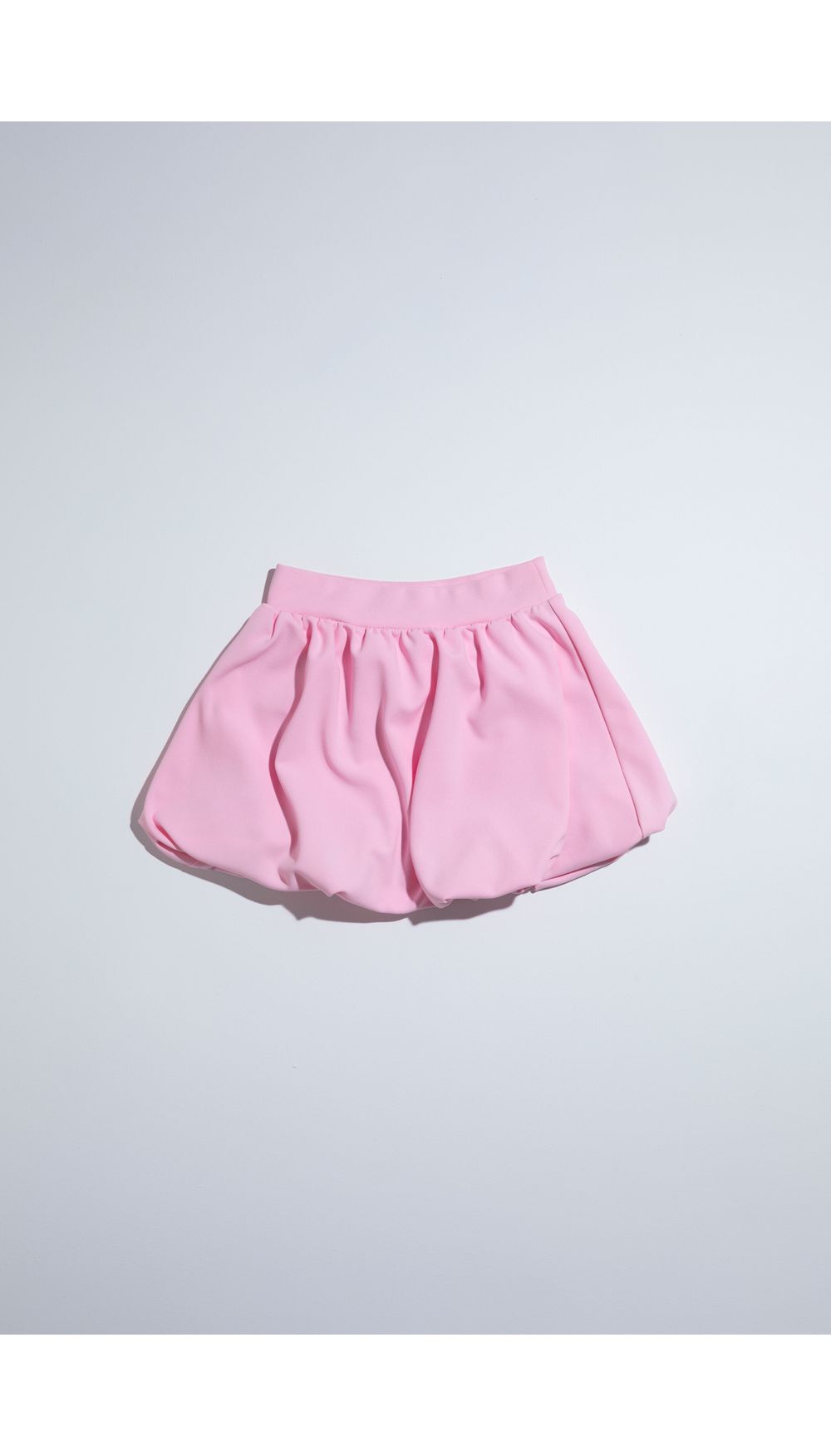 Falda para niña corta globo