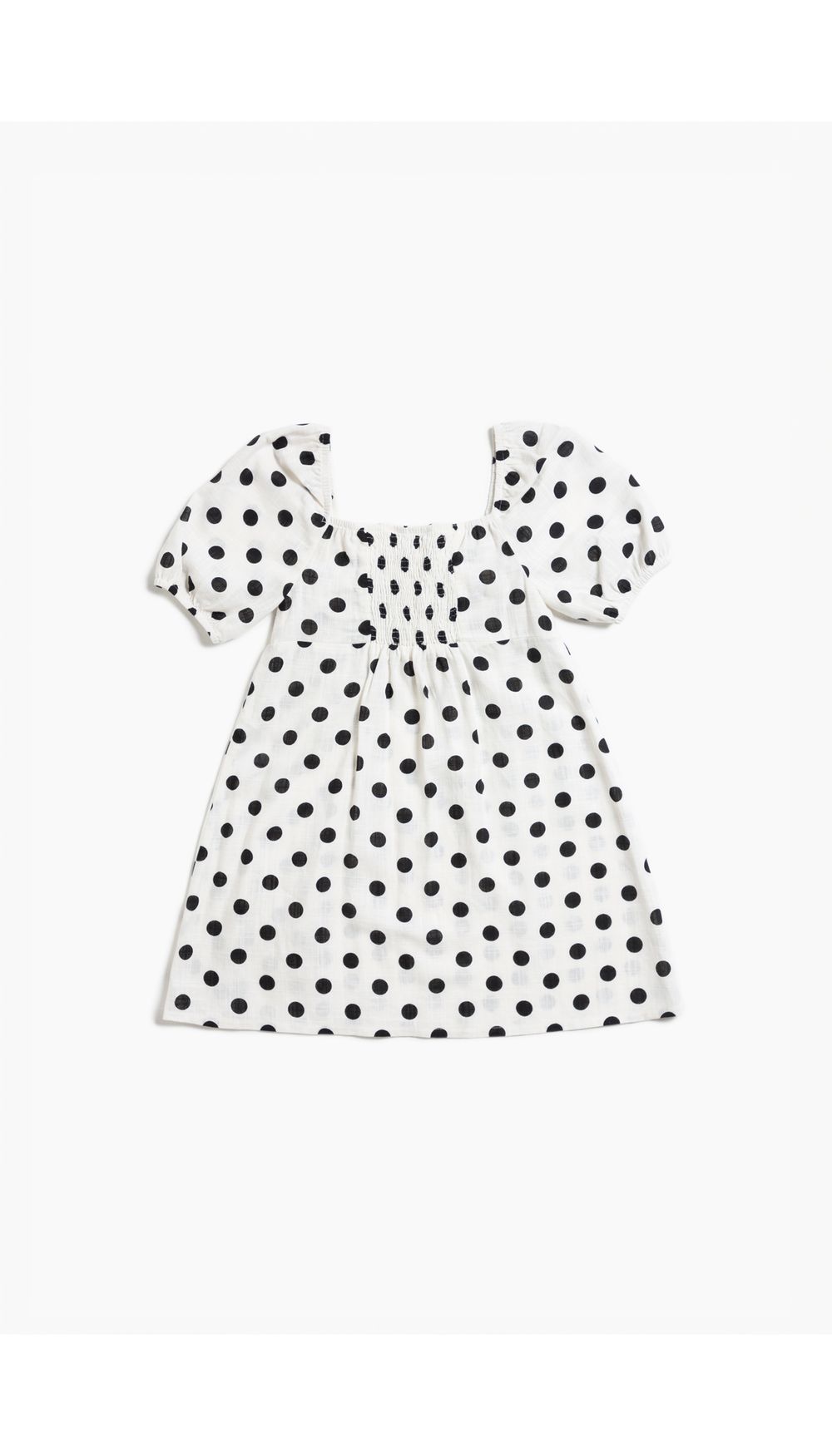 Vestido para niña corto manga globo