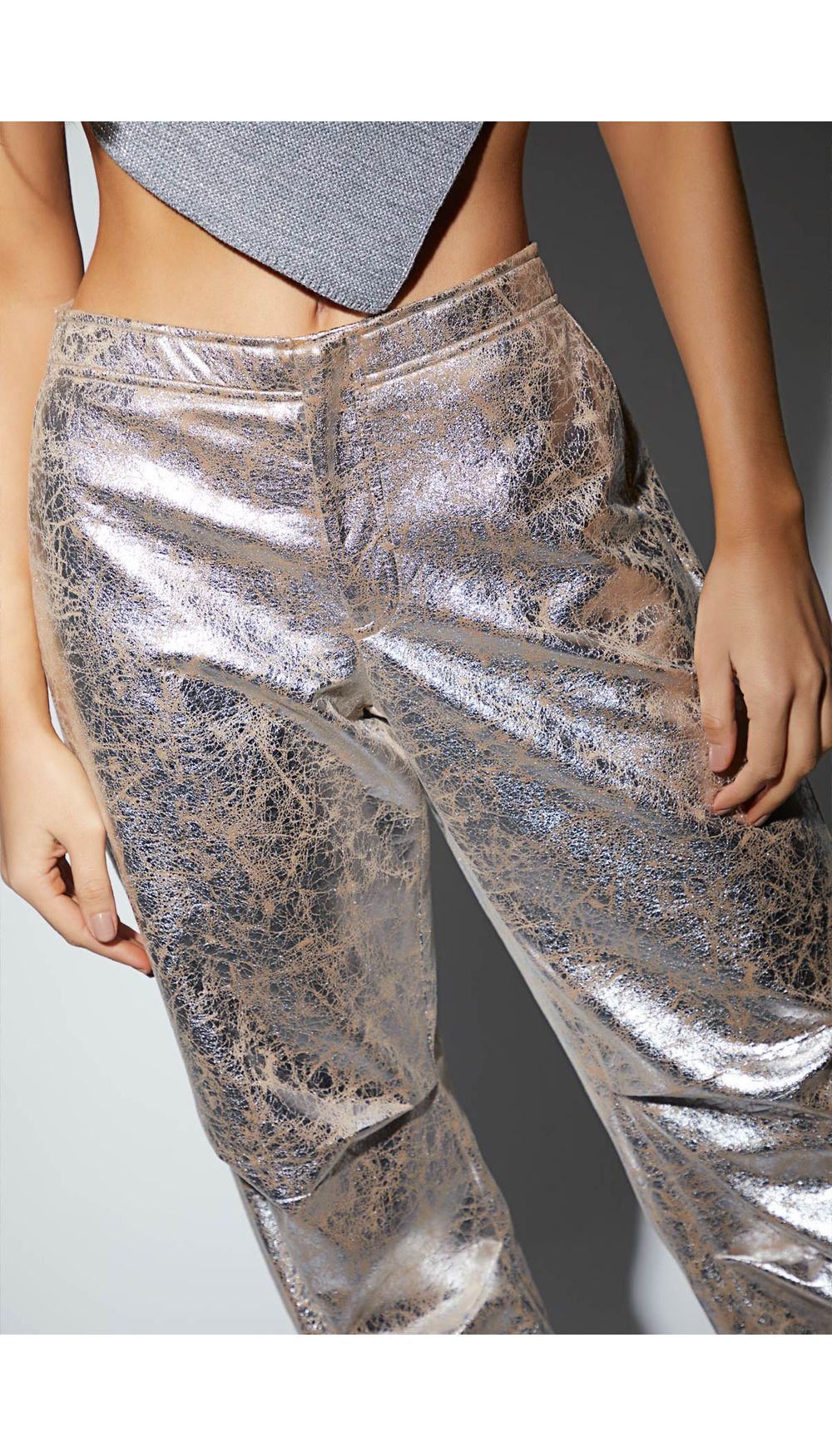 Pantalon estilo jogger para mujer tiro m