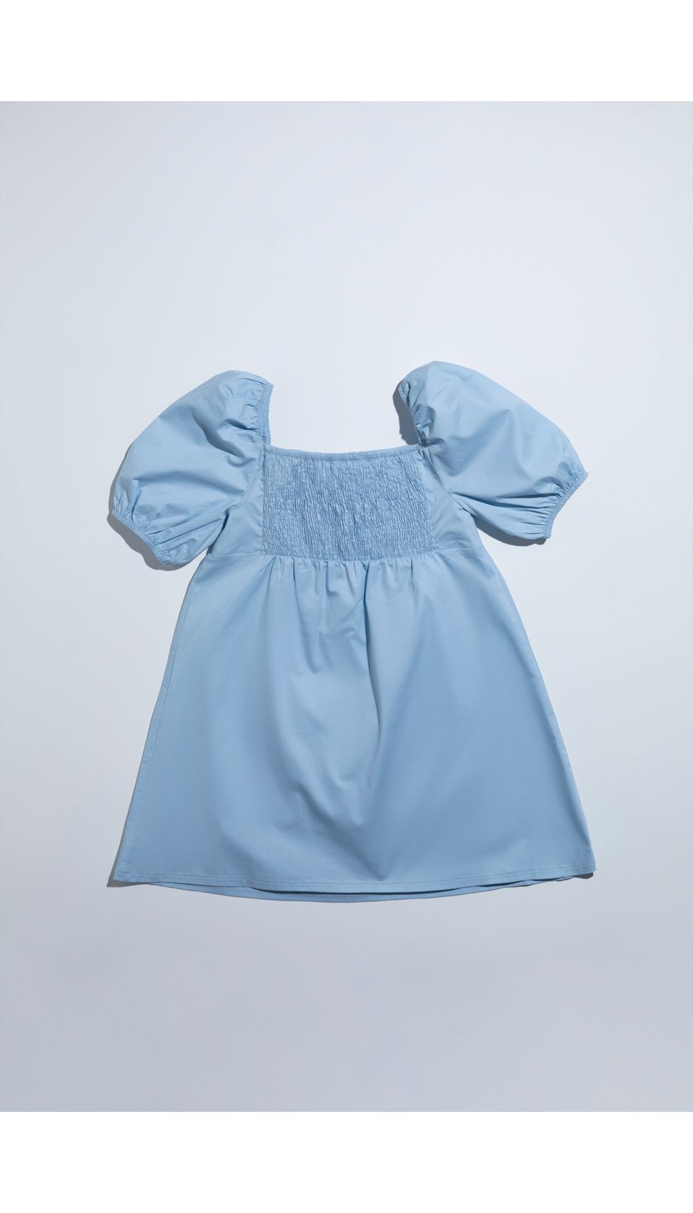 Vestido para niña corto manga globo