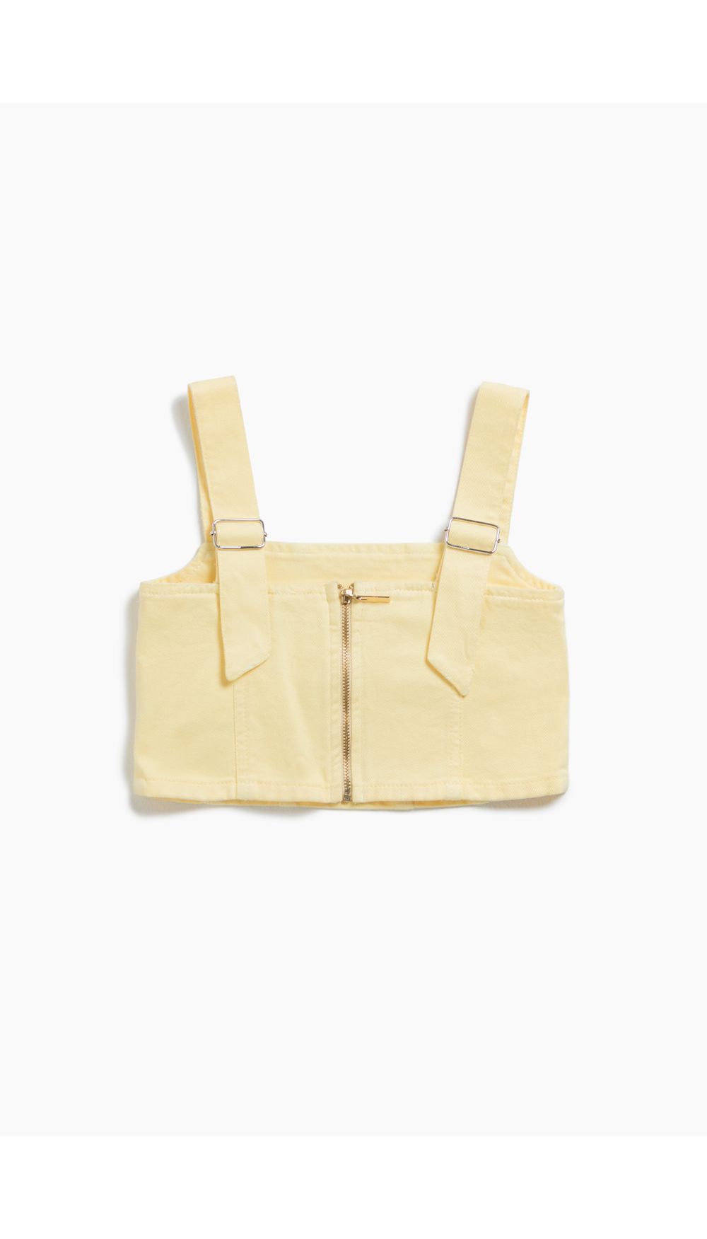 Blusa de tiras con tapas para niña
