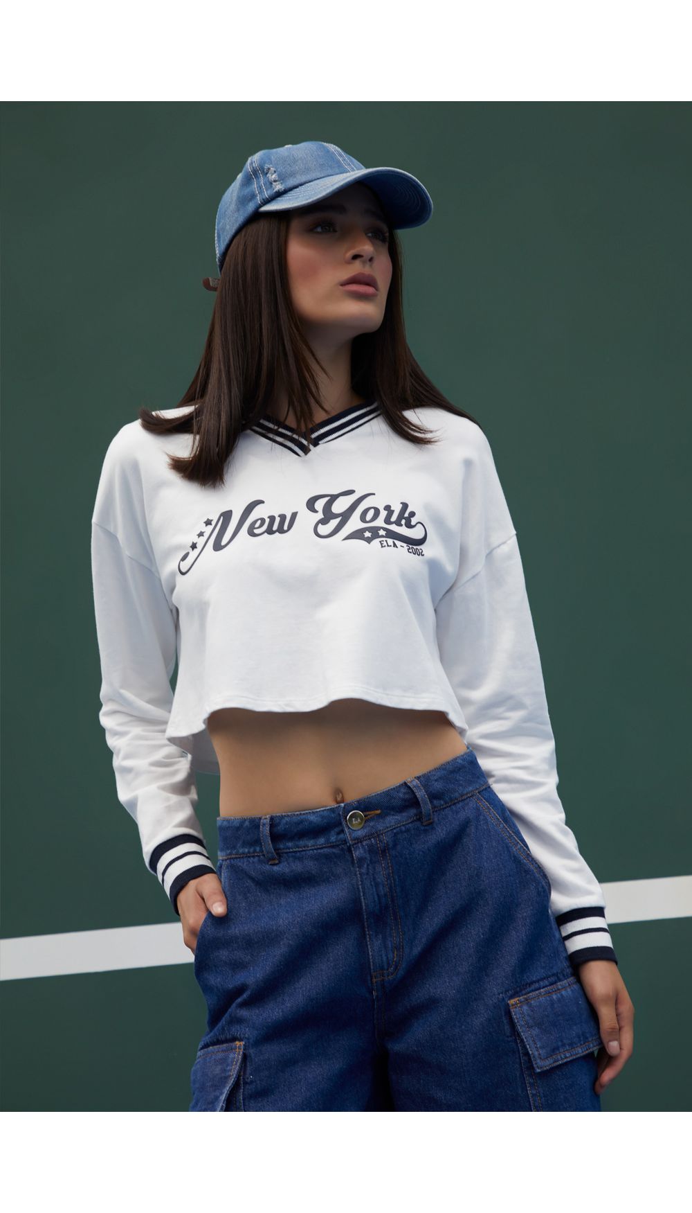 Blusa para mujer manga larga