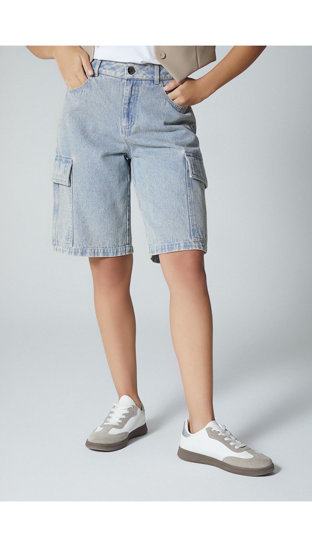 Short  tipo bermuda para mujer  tiro med