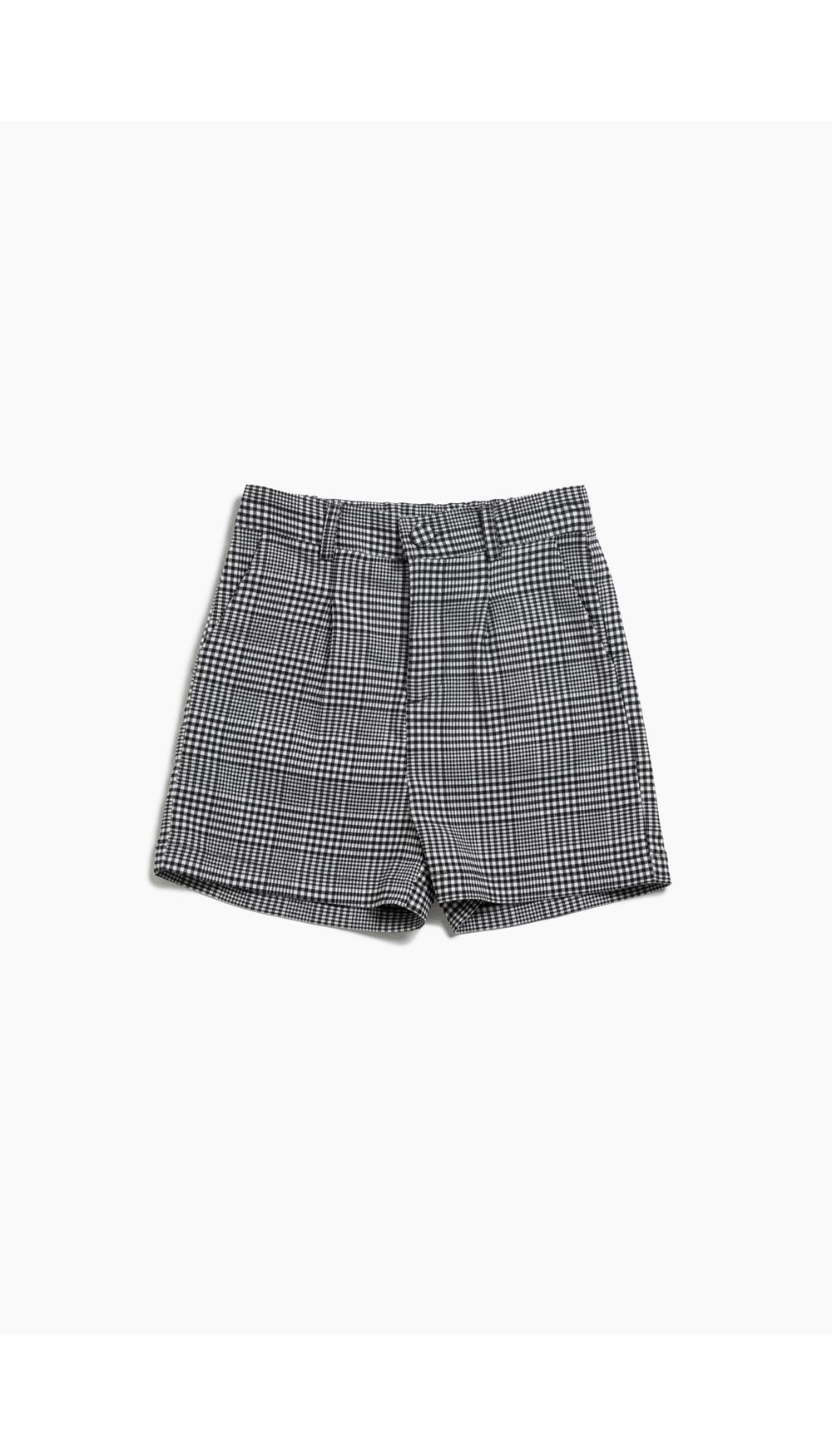 Short bermuda para niña tiro alto