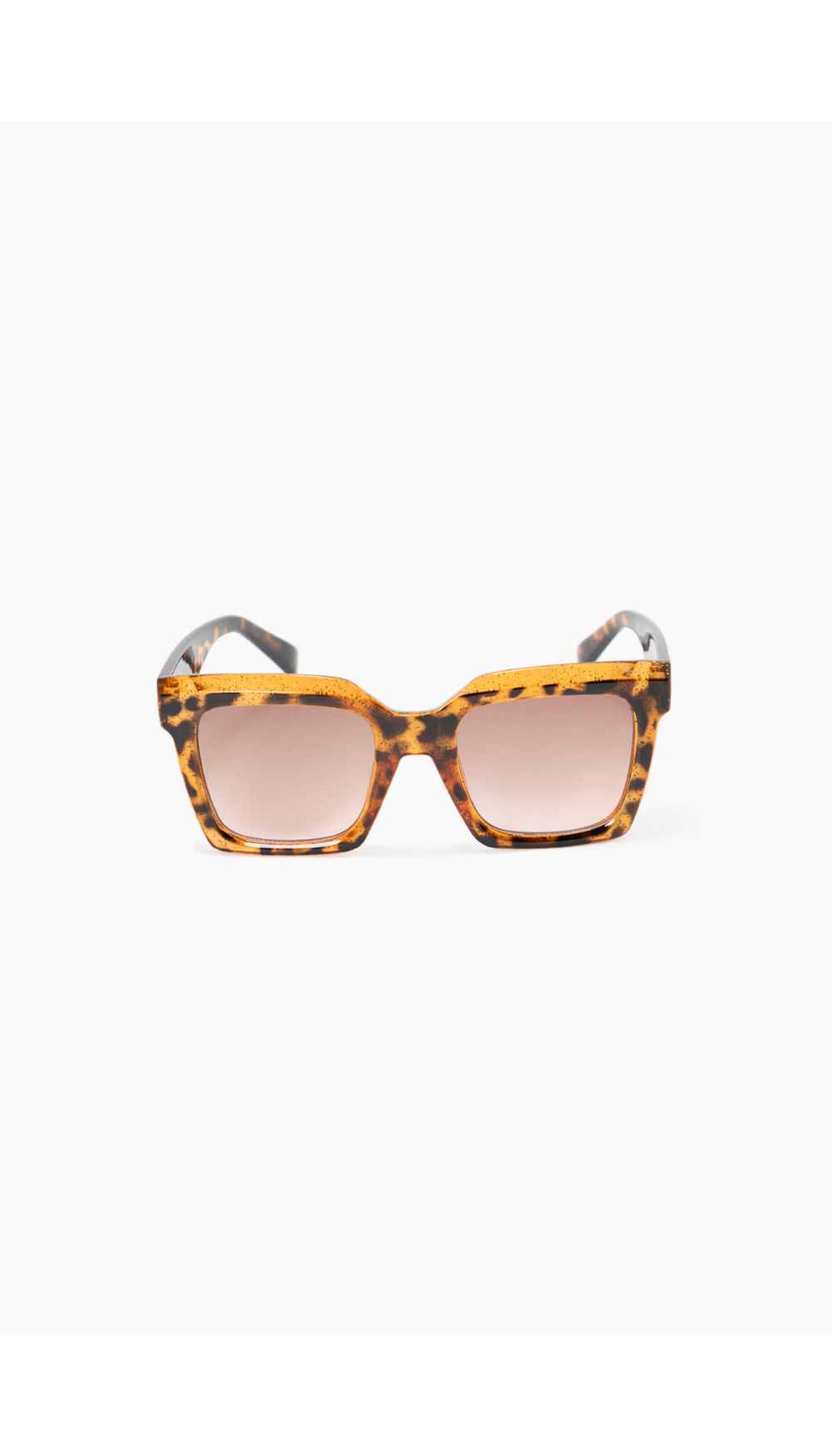 Gafas animal con efecto glitter en marco