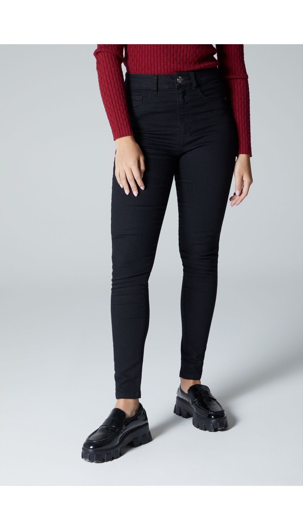 Jean basico skinny para mujer