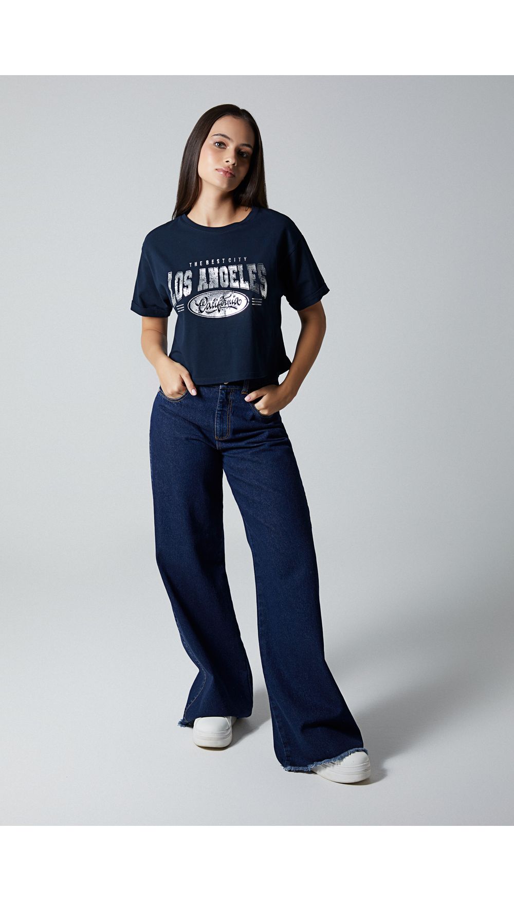 Camiseta estampada  para mujer