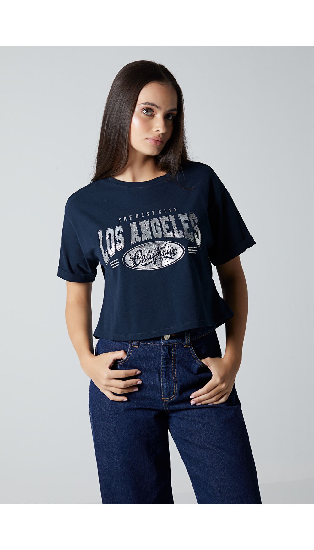 Camiseta estampada  para mujer