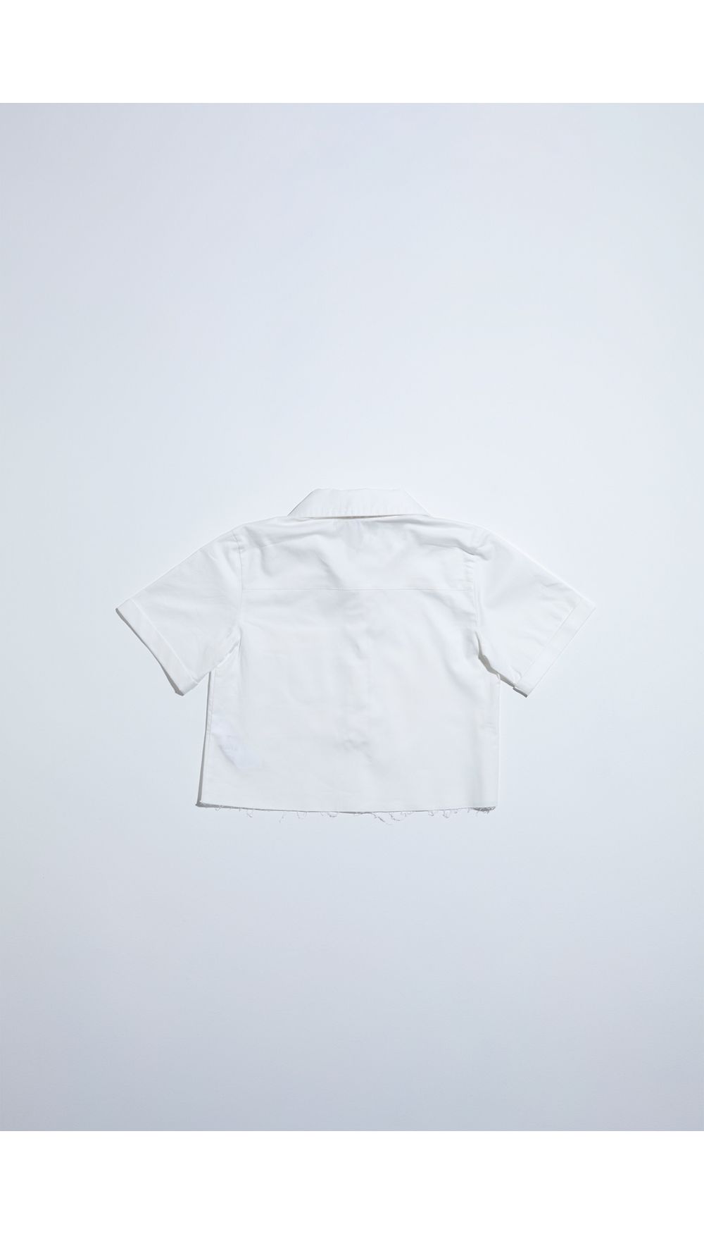 Blusa camisera para niña manga corta box
