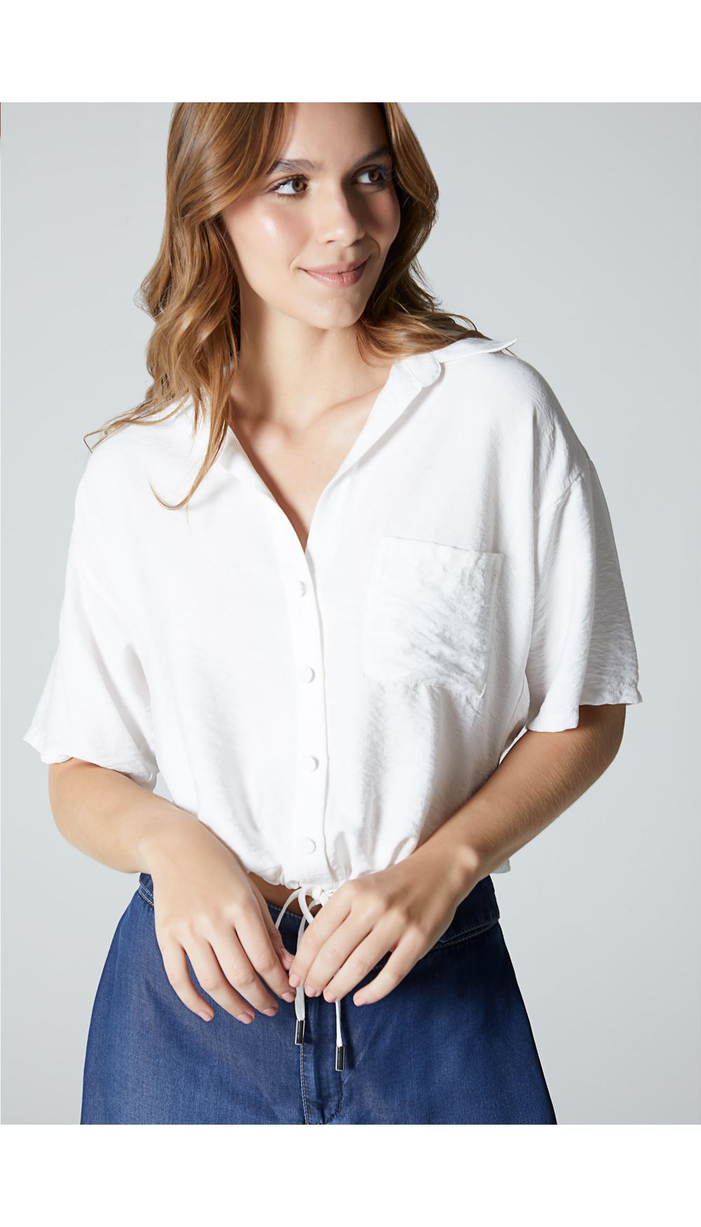 Camisera para mujer manga corta