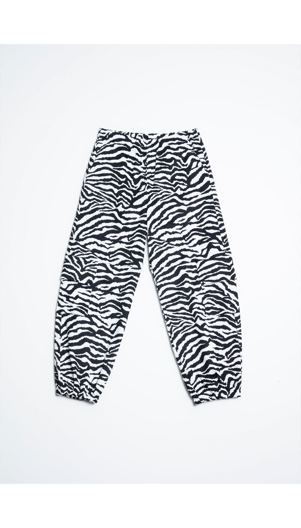 Pantalon jogger para niña tiro alto