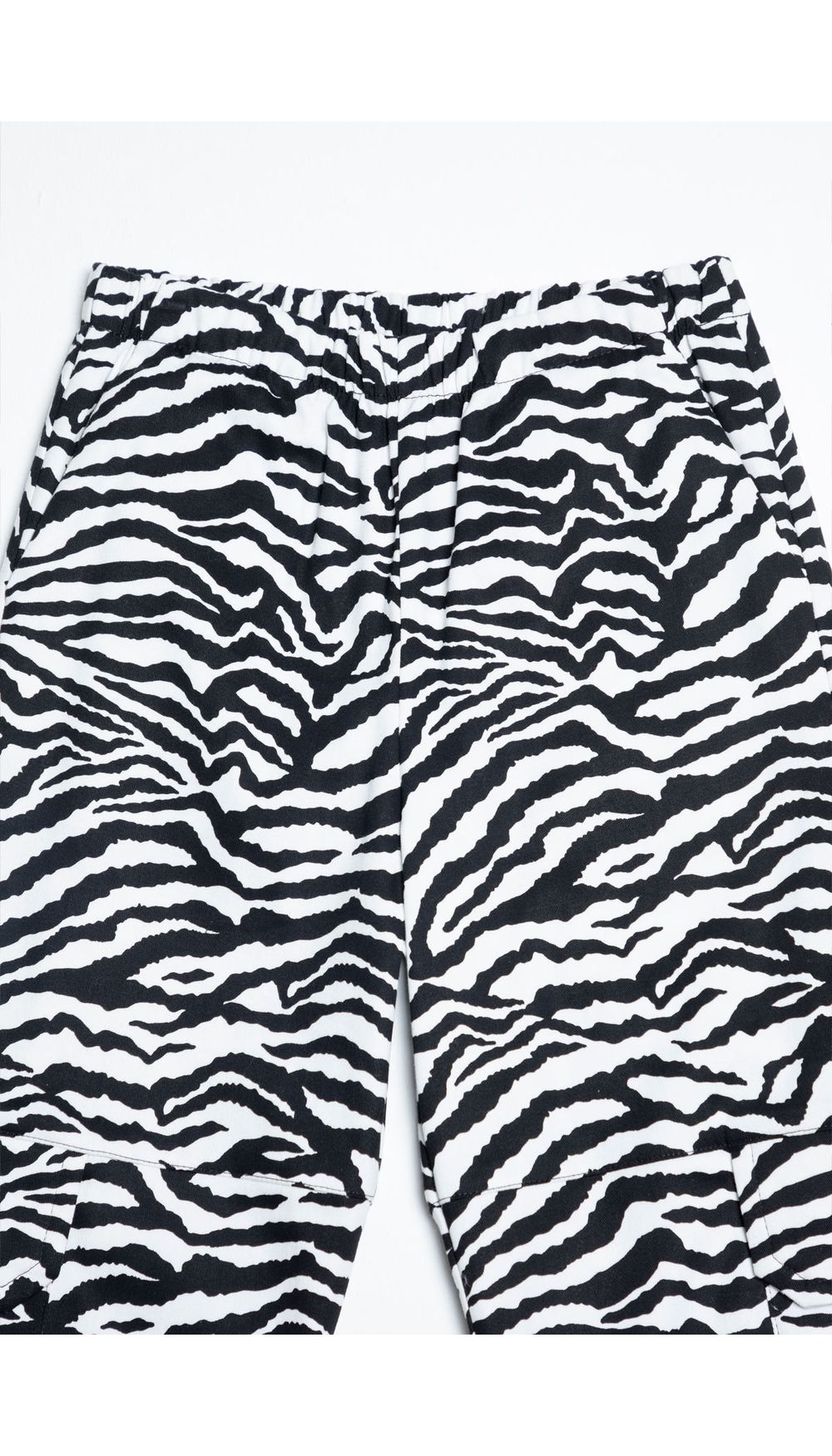 Pantalon jogger para niña tiro alto