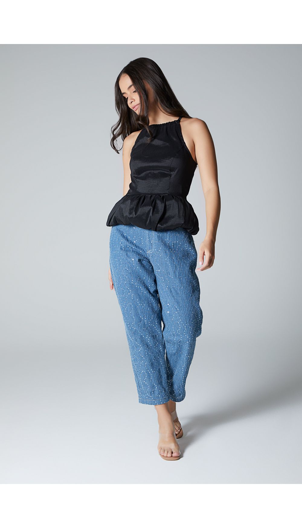 Blusa para mujer estilo halter