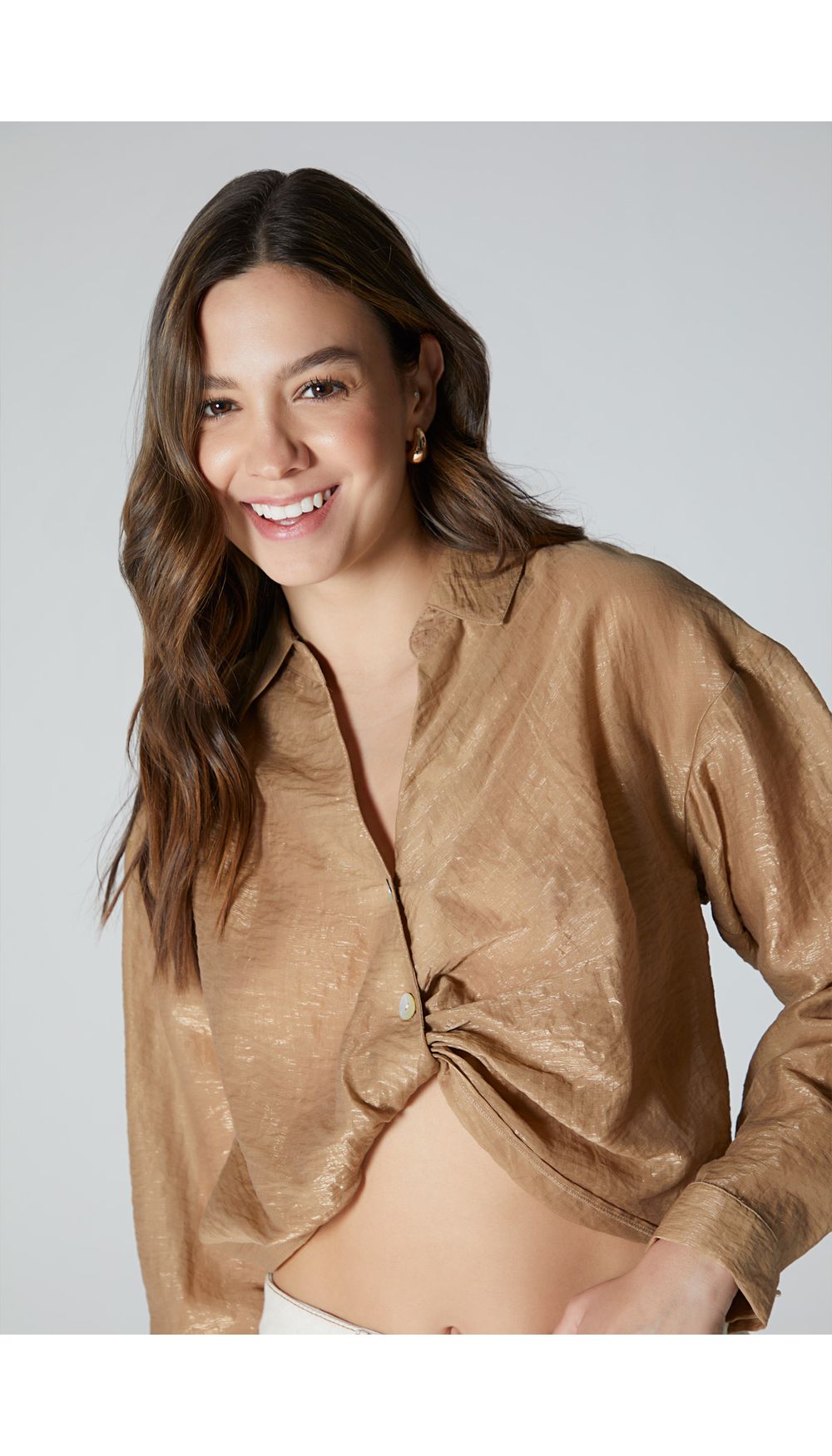 Blusa para mujer manga larga