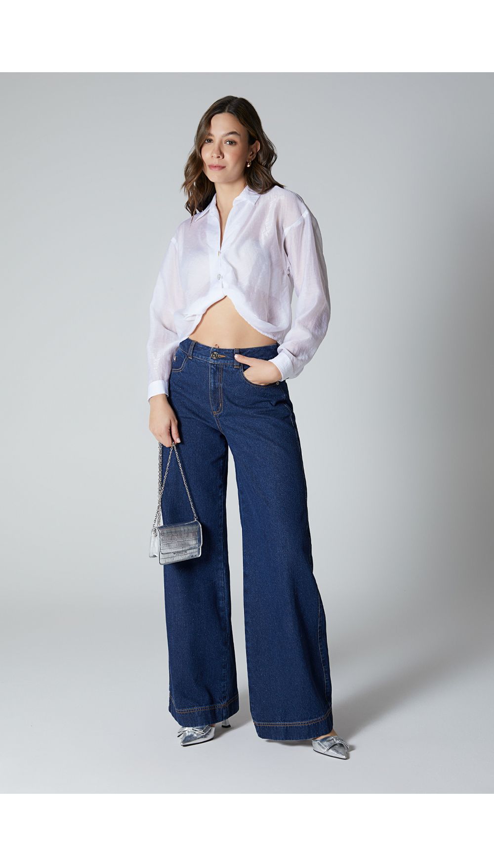 Blusa para mujer manga larga