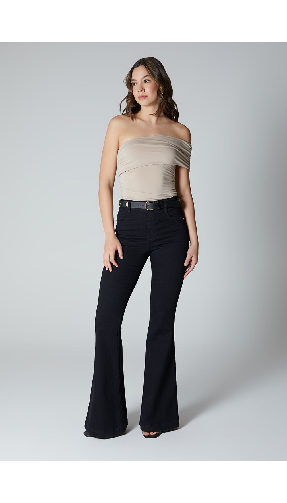 Body para mujer con escote asimetrico