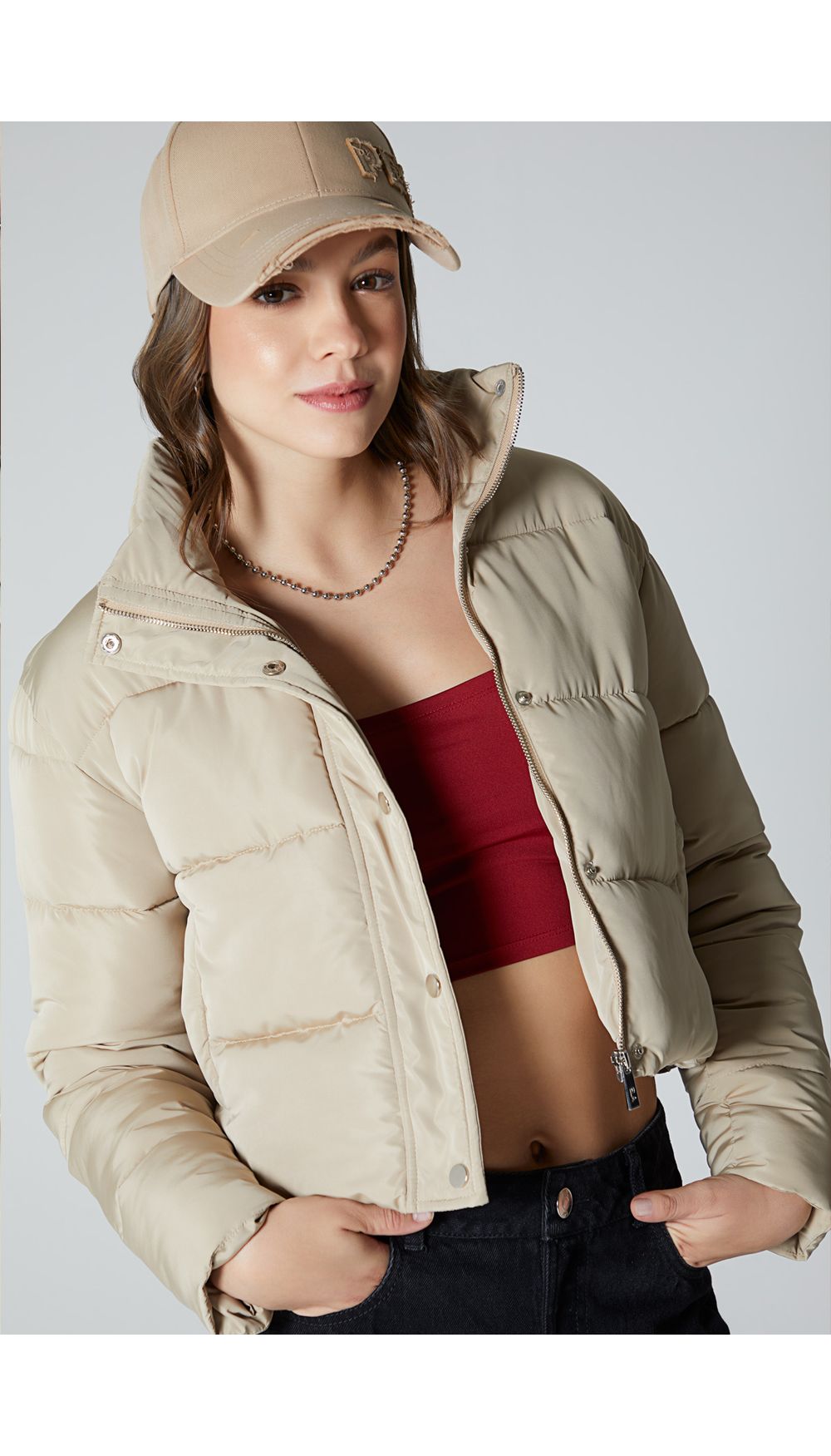 Chaqueta puffer para mujer