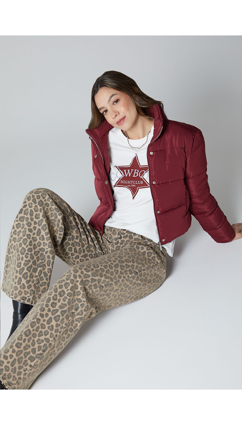 Camiseta estampada para mujer