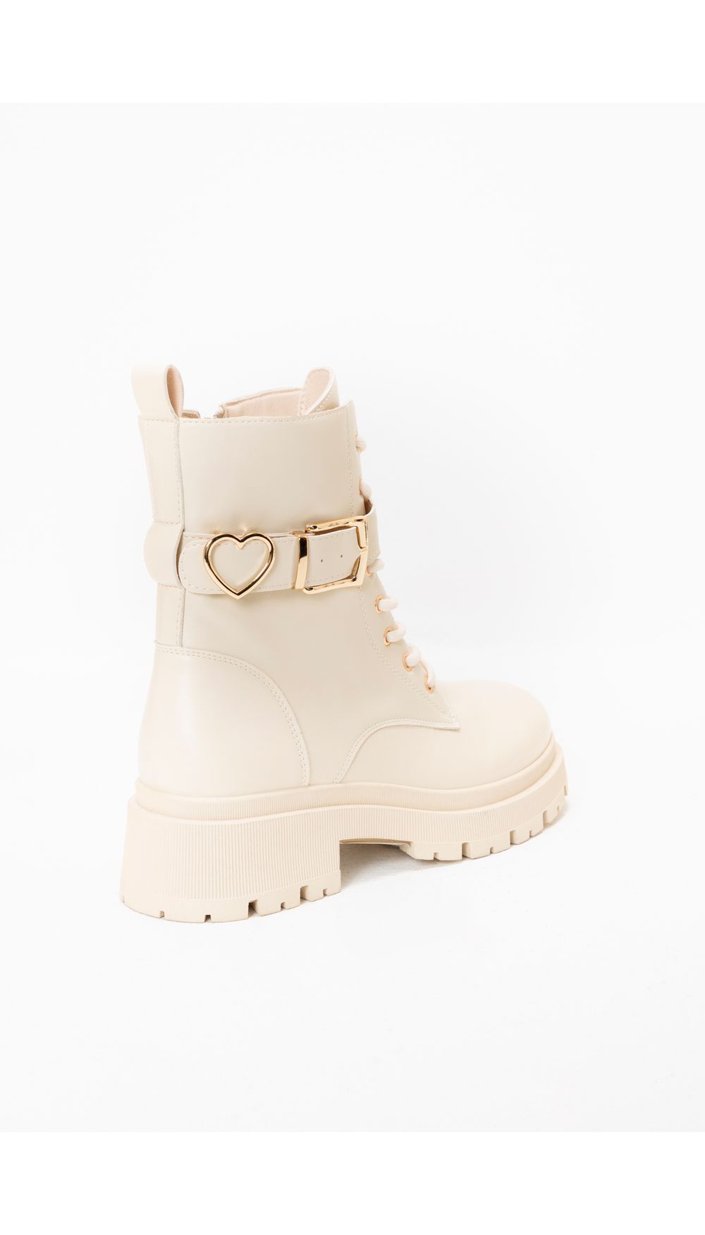Bota combat con insumos en material