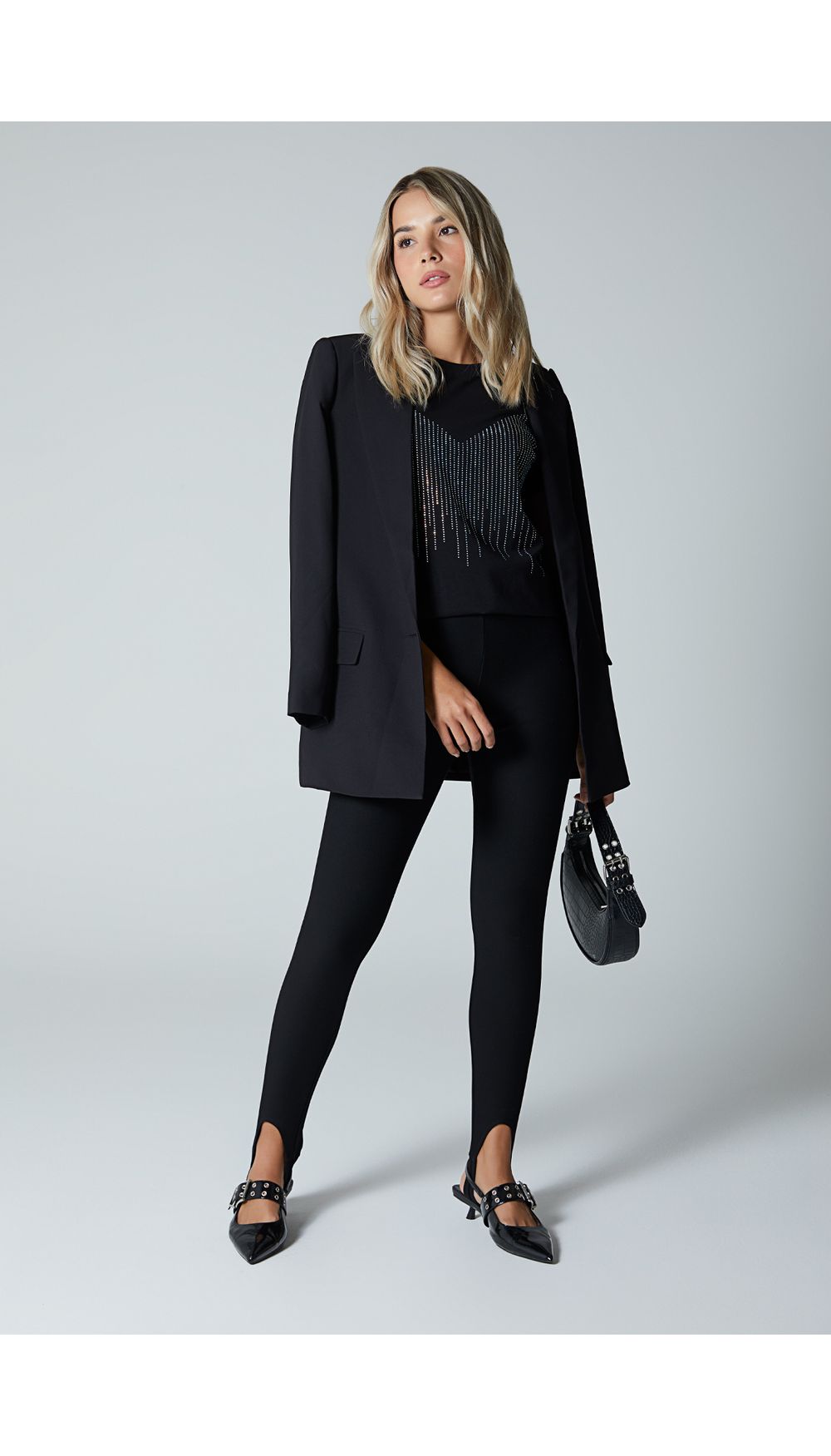 Leggings skinny para mujer tiro alto