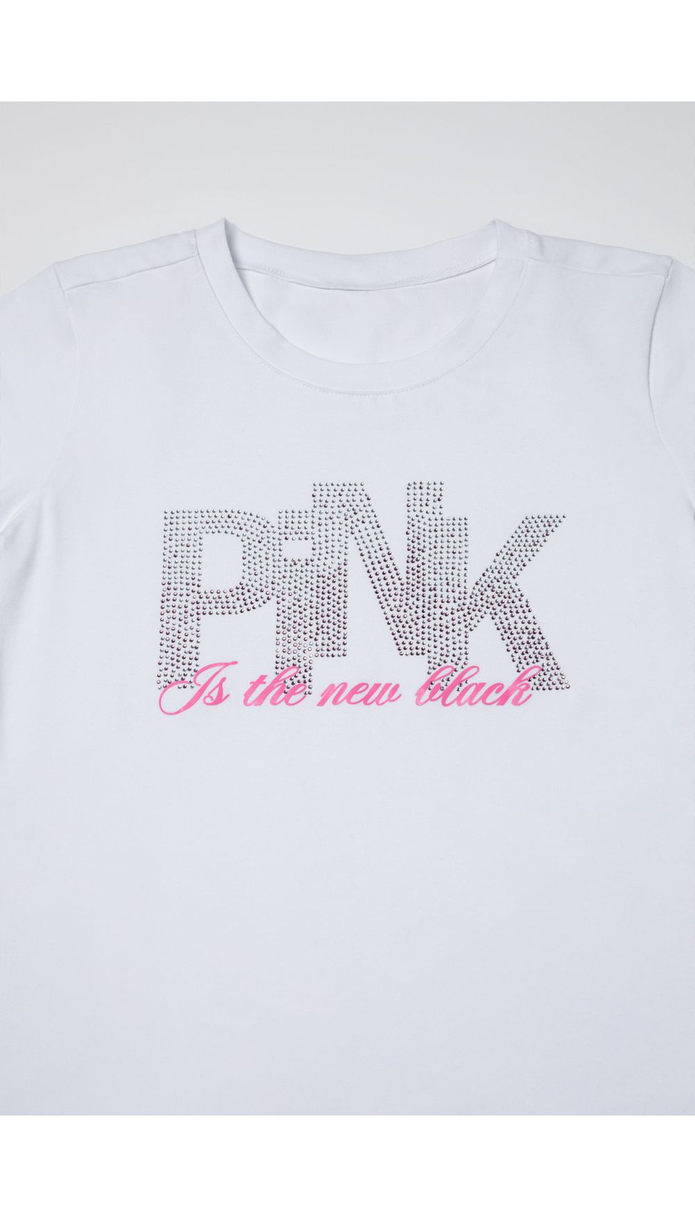Camiseta para niña estampada con hot fix