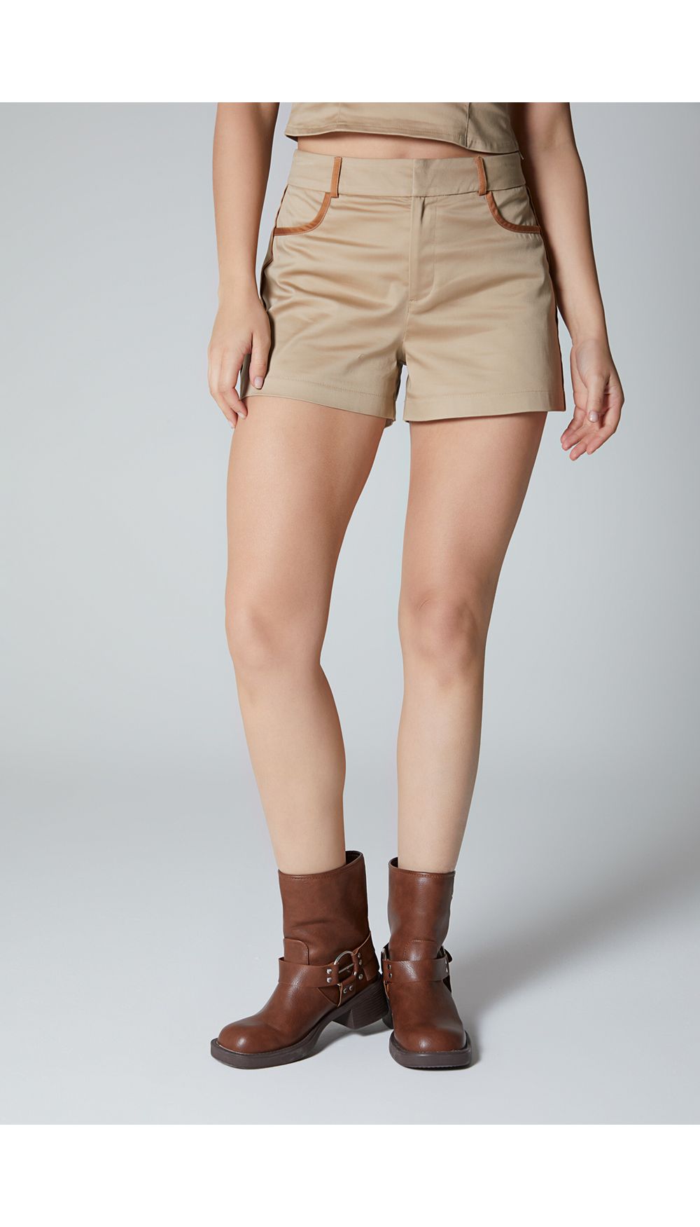 Short para mujer tiro alto